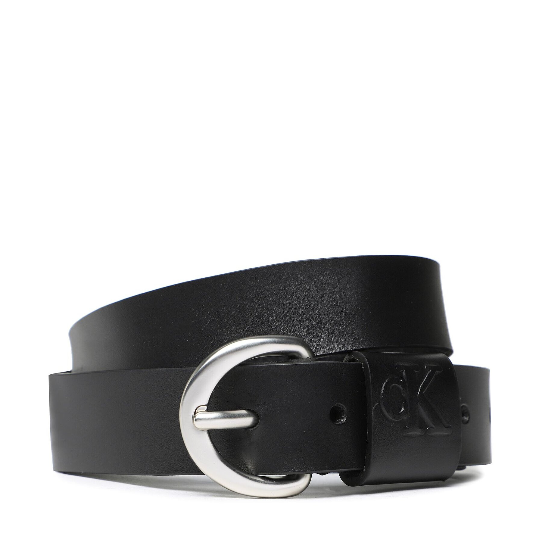 Calvin Klein Дамски колан Classic Double Loop Belt 30mm K60K610362 Черен - Pepit.bg