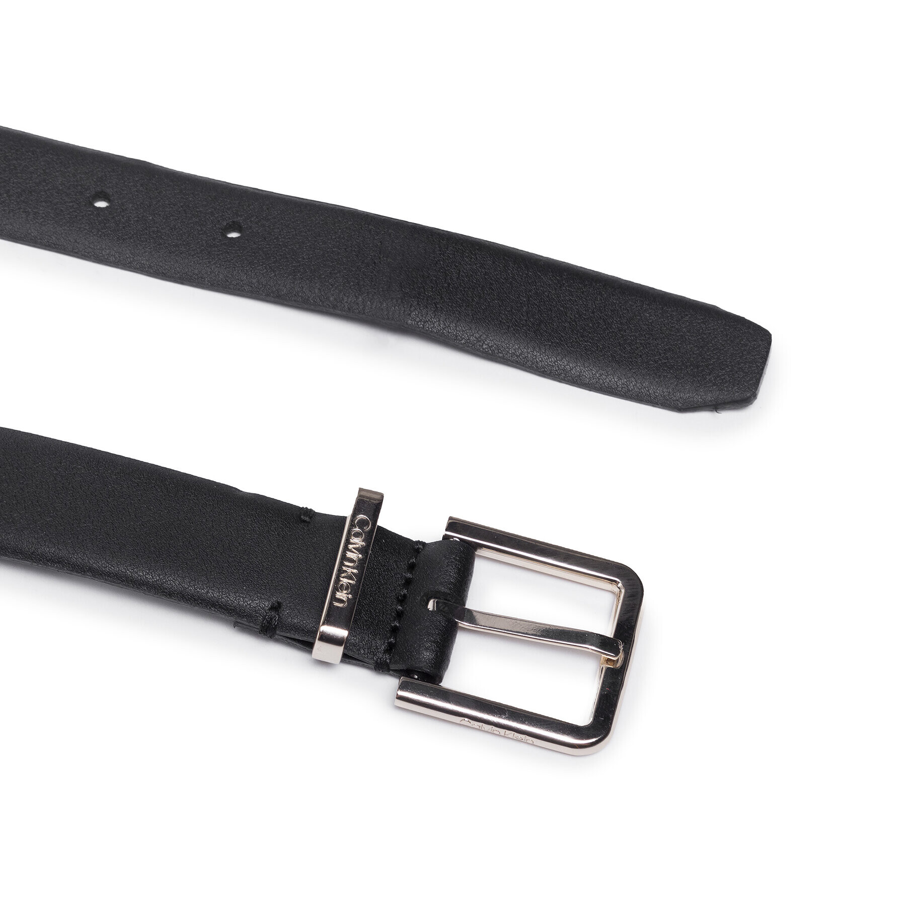 Calvin Klein Дамски колан Metal Loop Belt 25 Mm K60K608200 Черен - Pepit.bg