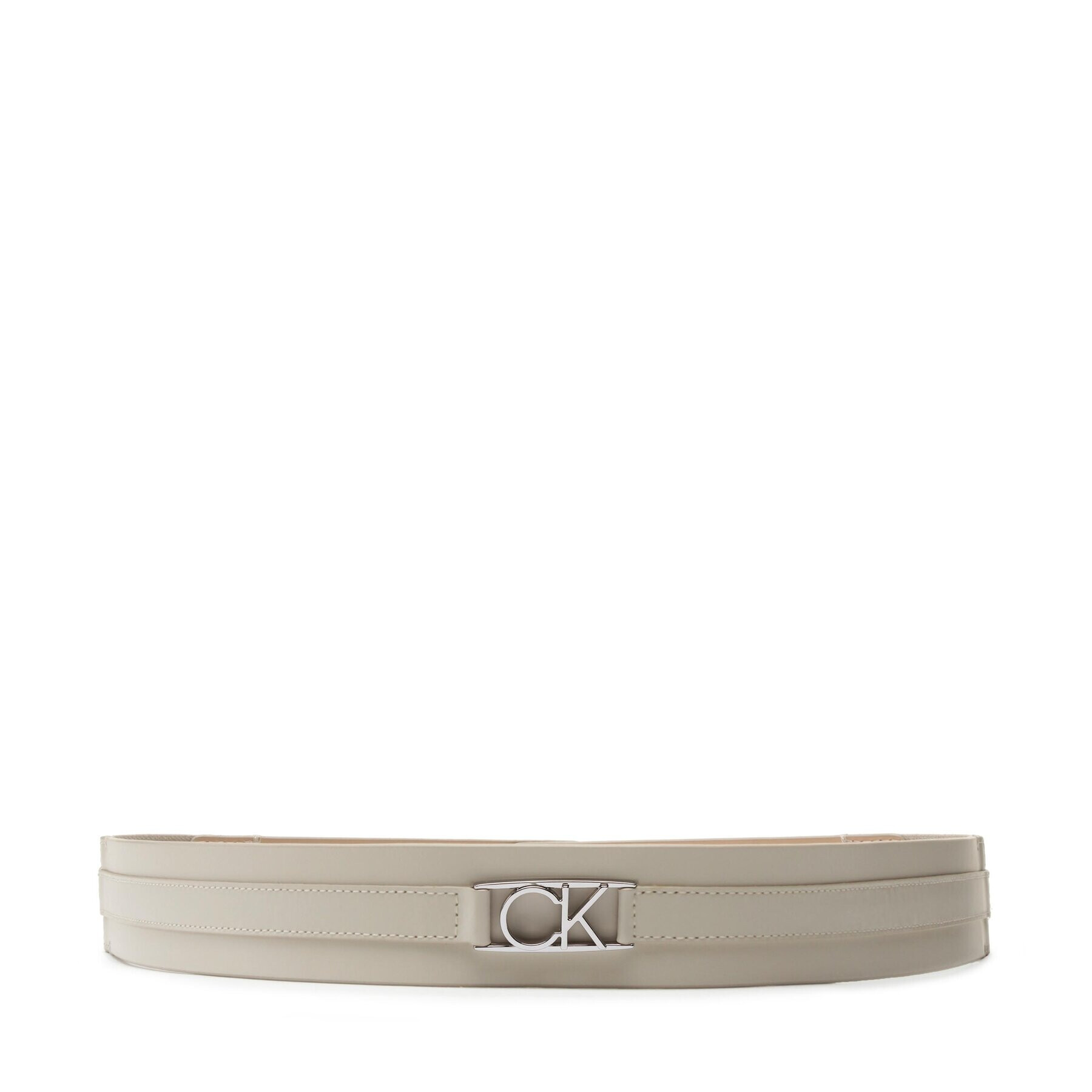 Calvin Klein Колан в талията Re-Lock 4Cm Belt K60K610500 Бежов - Pepit.bg