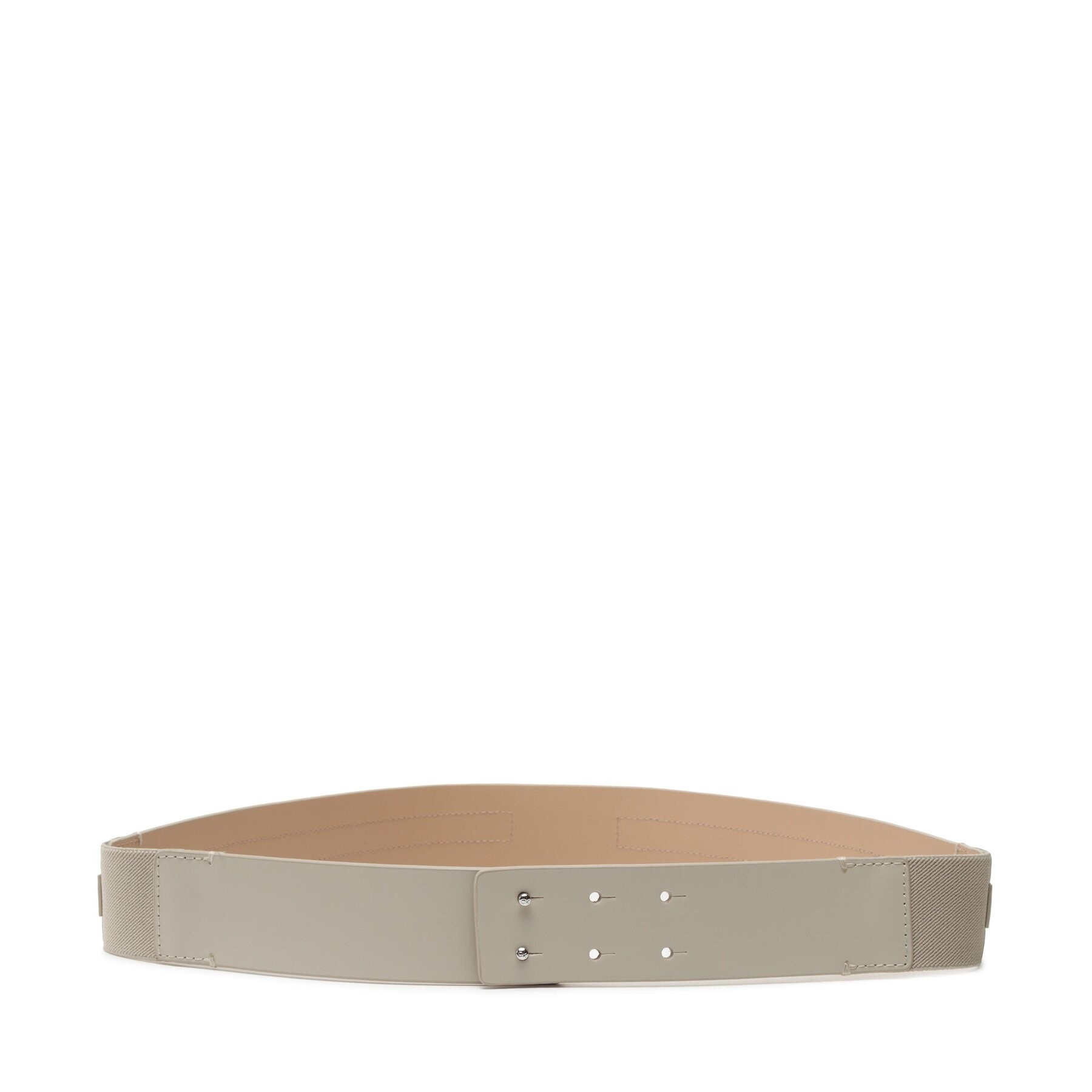 Calvin Klein Колан в талията Re-Lock 4Cm Belt K60K610500 Бежов - Pepit.bg