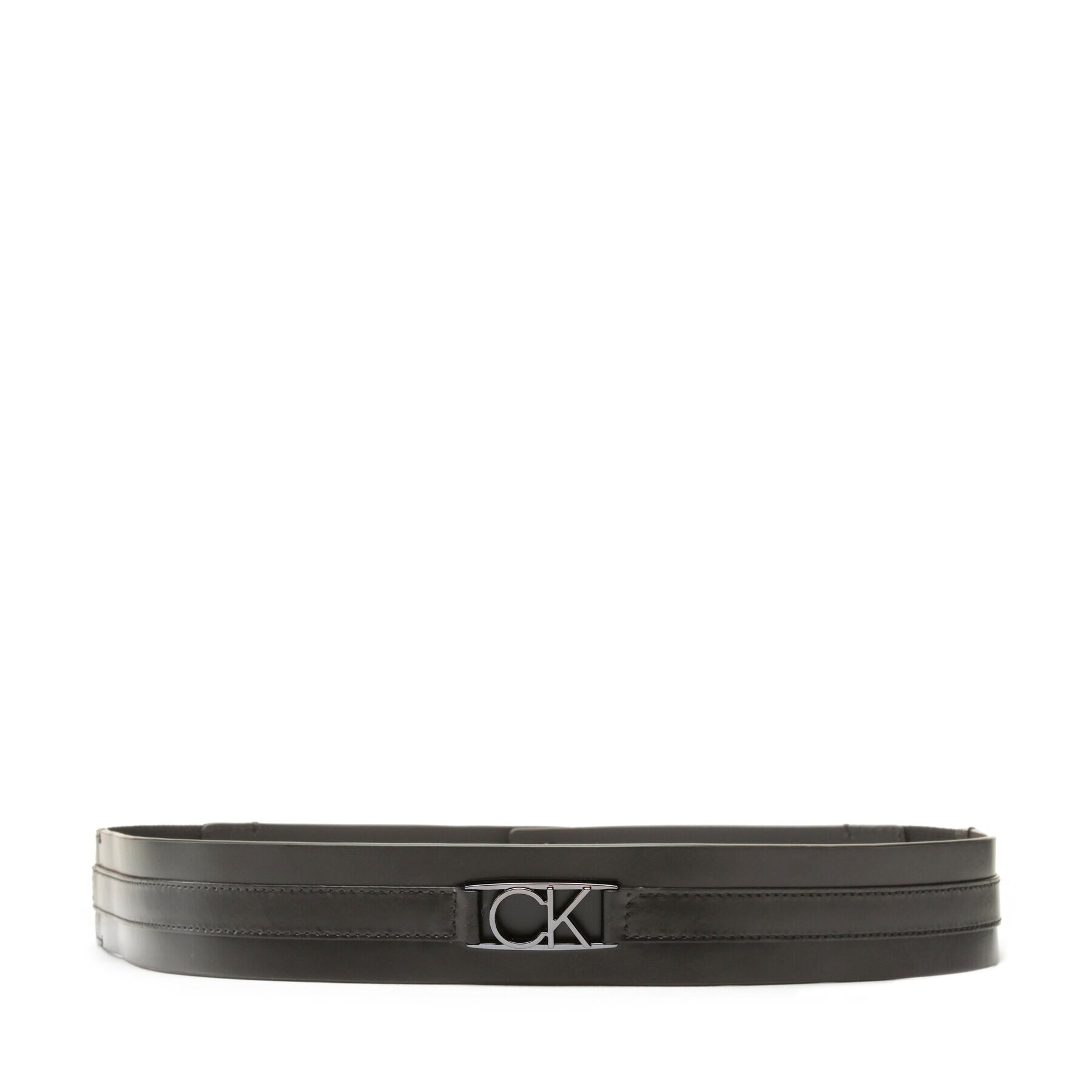 Calvin Klein Колан в талията Re-Lock 4Cm Belt K60K610500 Черен - Pepit.bg