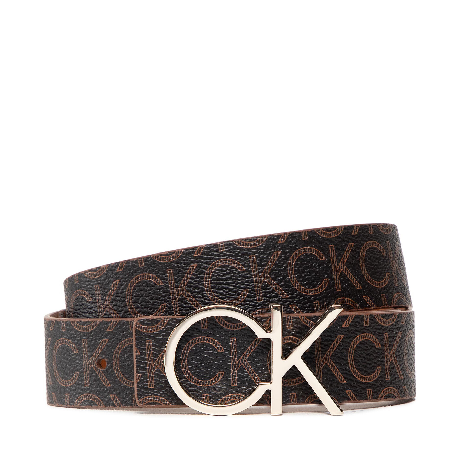 Calvin Klein Дамски колан Re-Lock Ck Rev Belt 30mm K60K610156 Кафяв - Pepit.bg