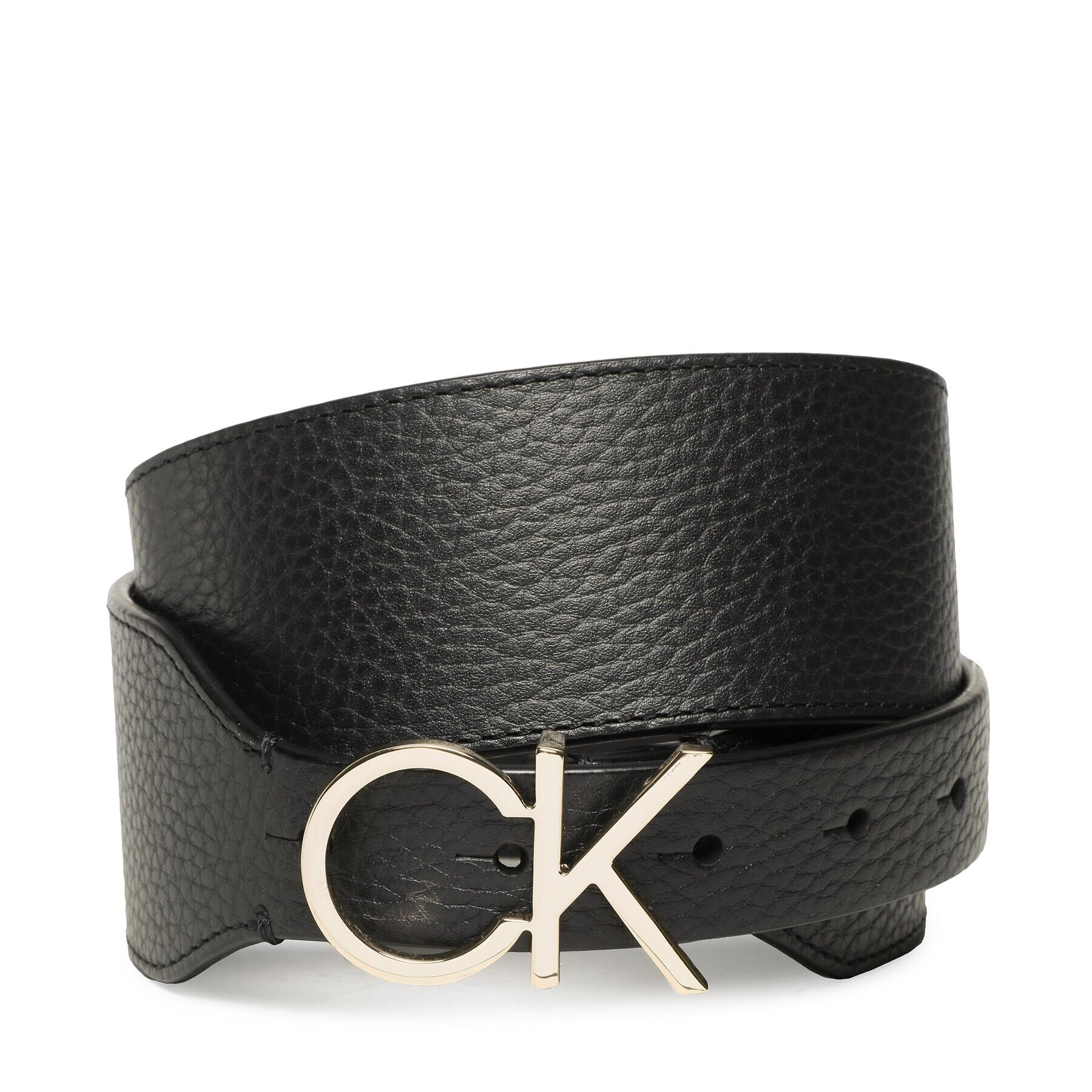 Calvin Klein Дамски колан Re-Lock High Waist Belt 50Mm K60K610382 Черен - Pepit.bg