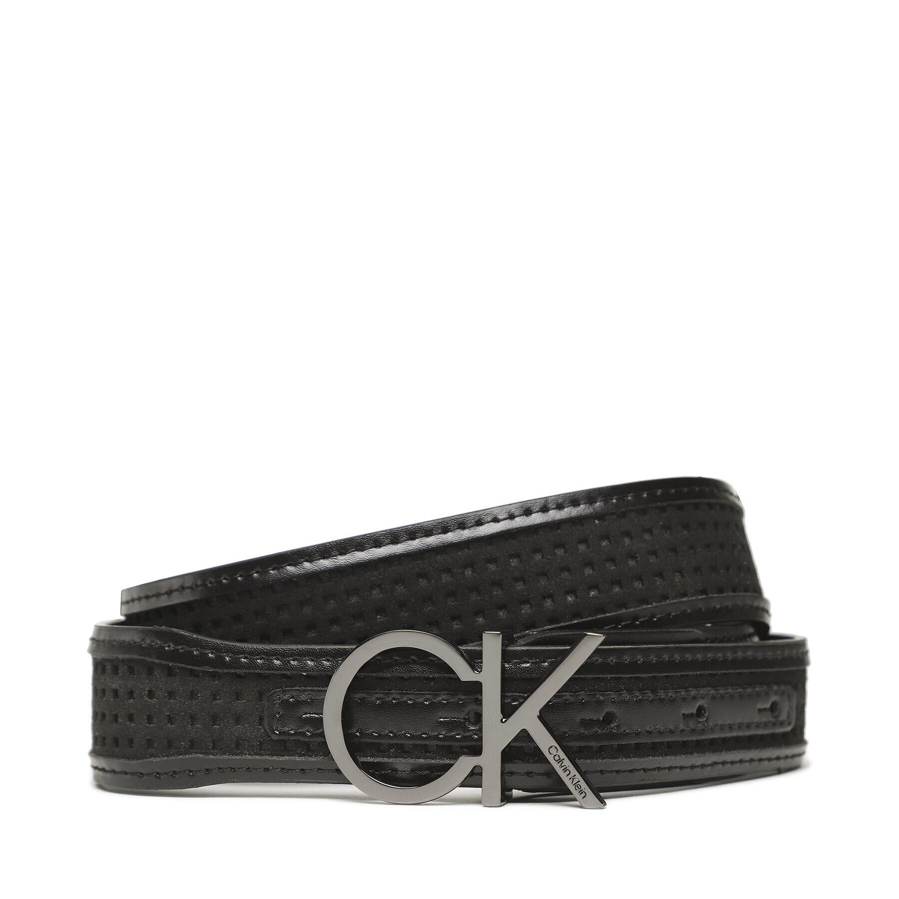 Calvin Klein Дамски колан Re-Lock Insert 3 Cm Perf Belt K60K610497 Черен - Pepit.bg