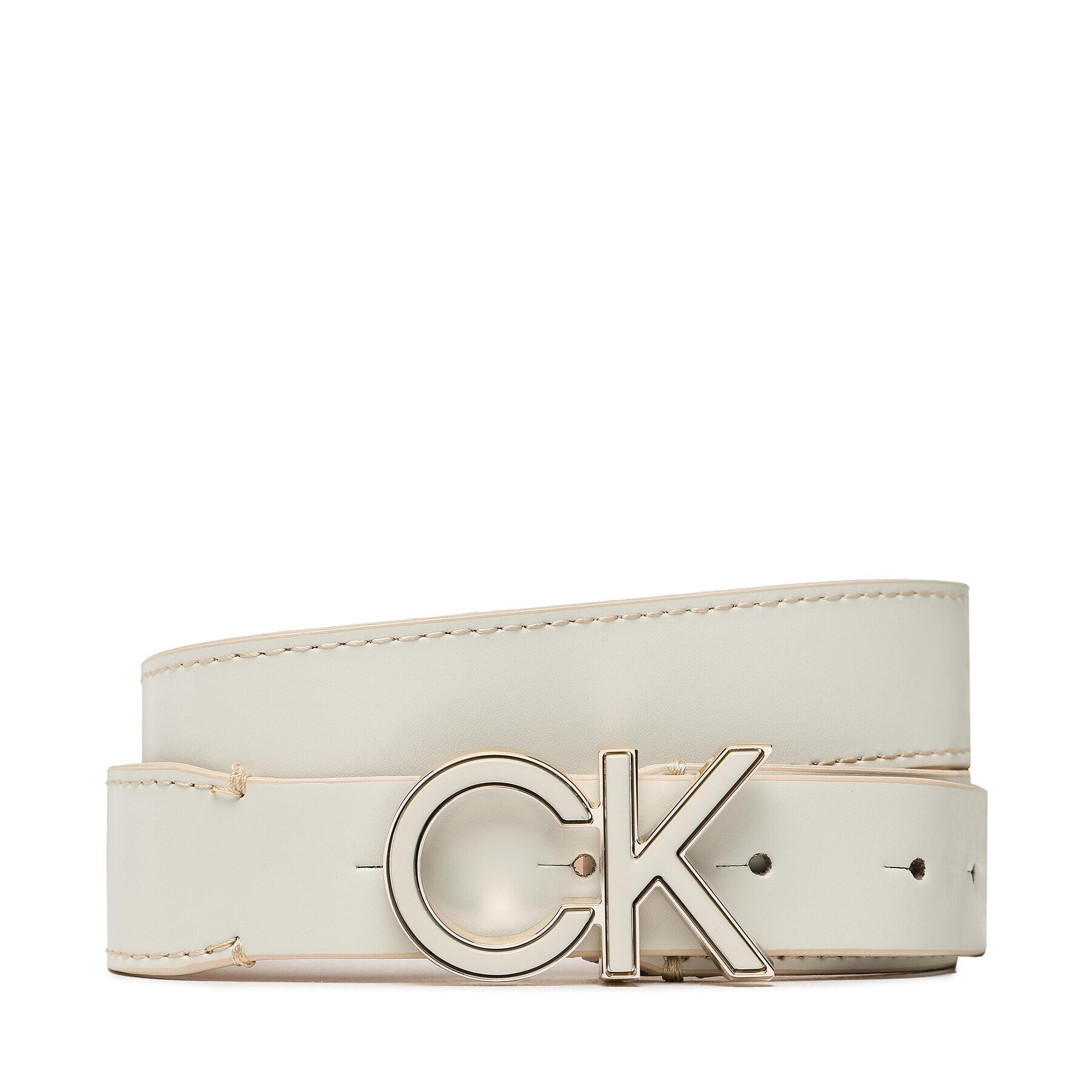 Calvin Klein Дамски колан Re-Lock Saff Ck 3cm Belt K60K609980 Бежов - Pepit.bg