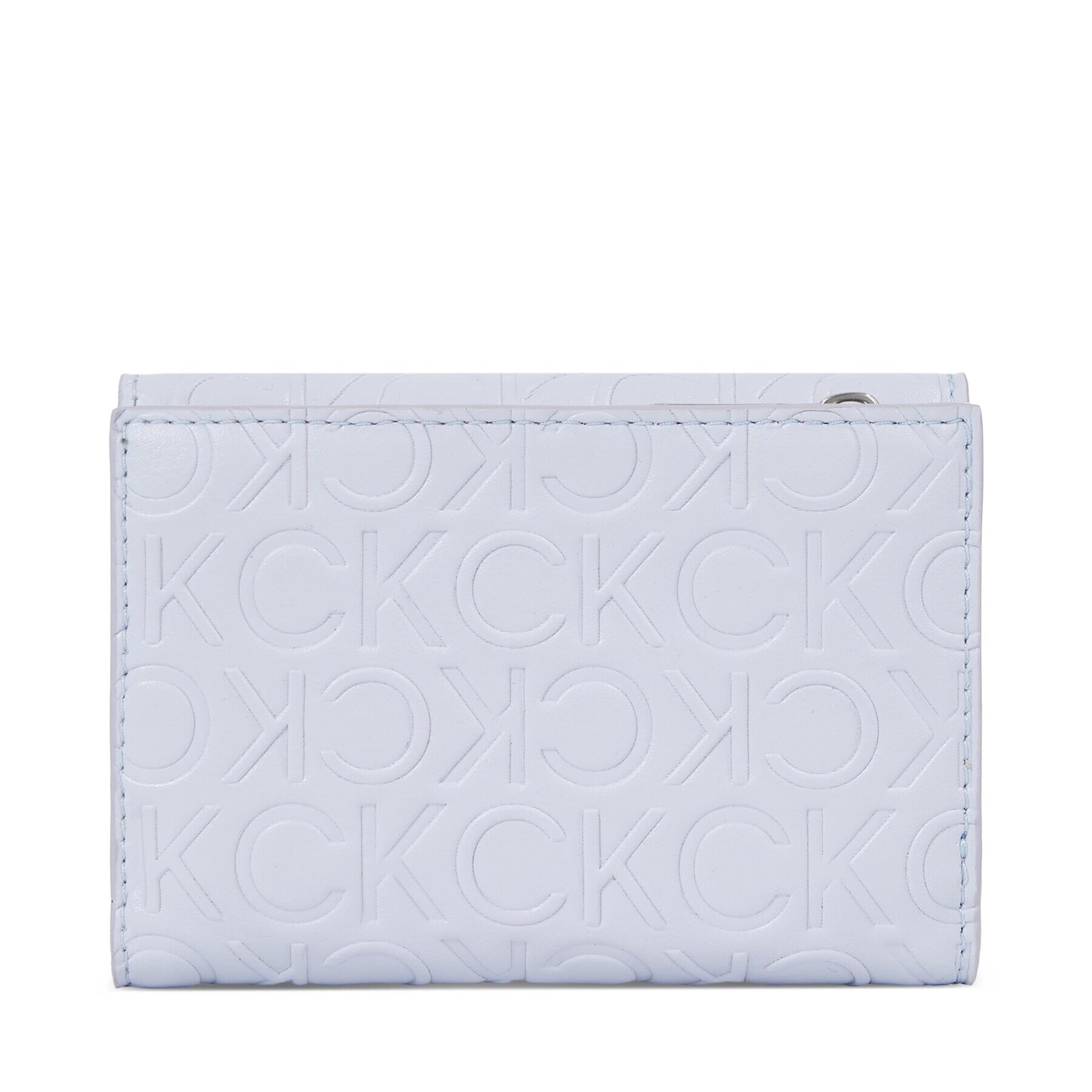 Calvin Klein Дамски портфейл Ck Must Trifold Sm Emb K60K611325 Син - Pepit.bg