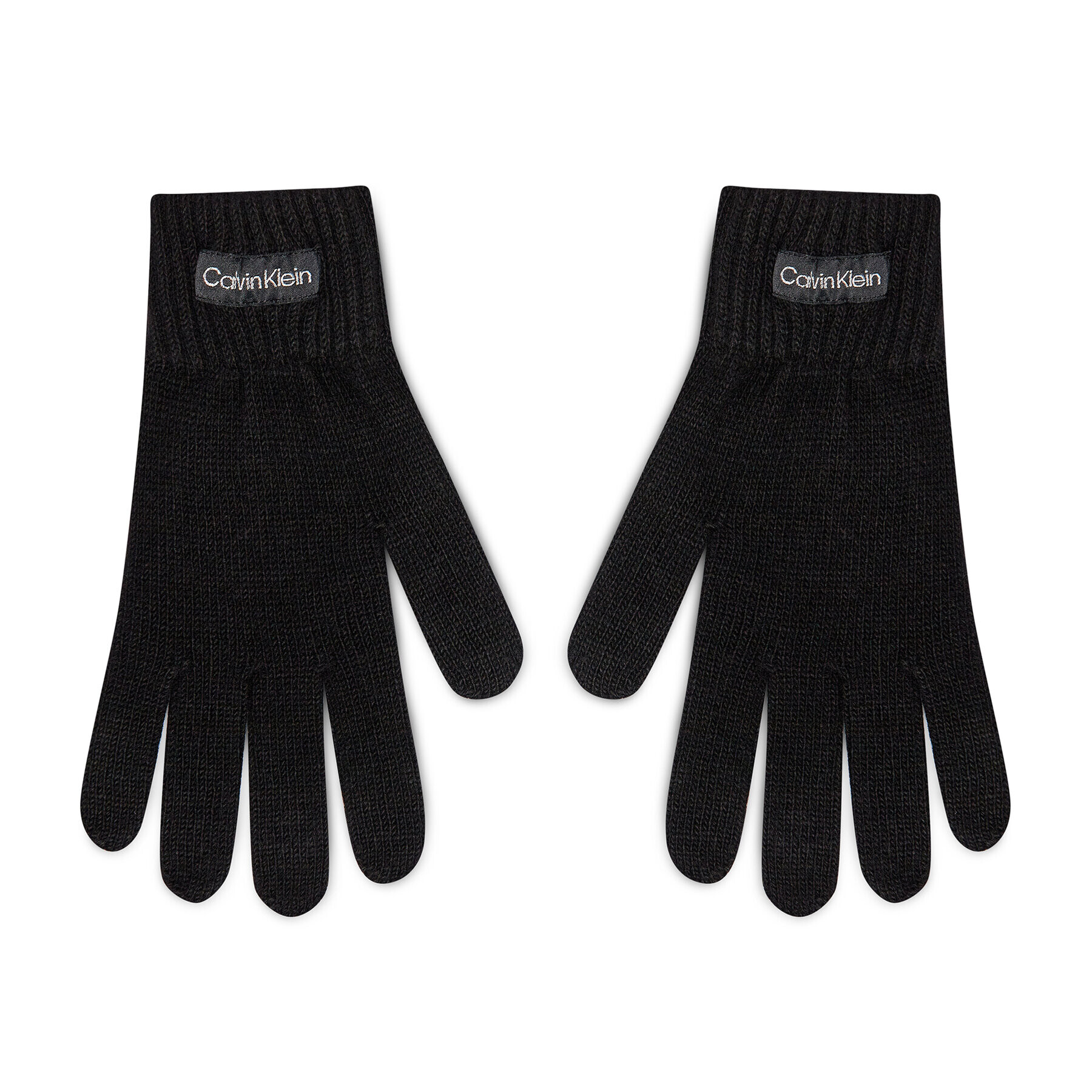 Calvin Klein Дамски ръкавици Organic Ribs Gloves K60K608508 Черен - Pepit.bg