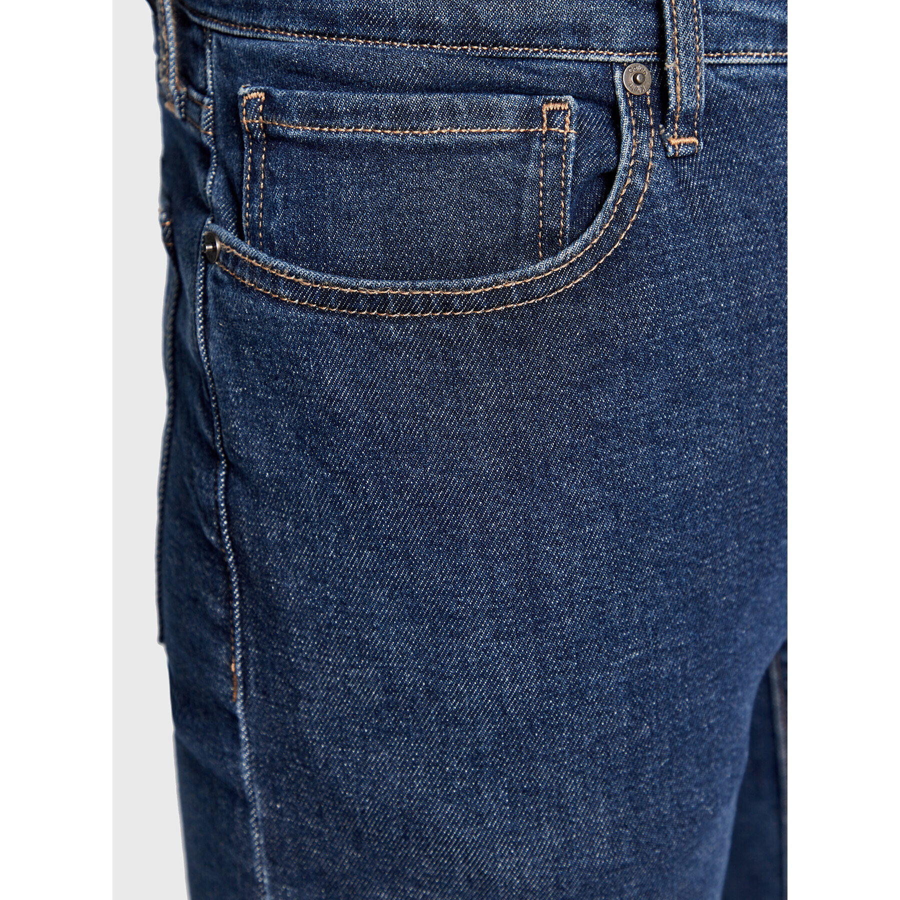 Calvin Klein Дънки K10K110710 Тъмносин Slim Fit - Pepit.bg