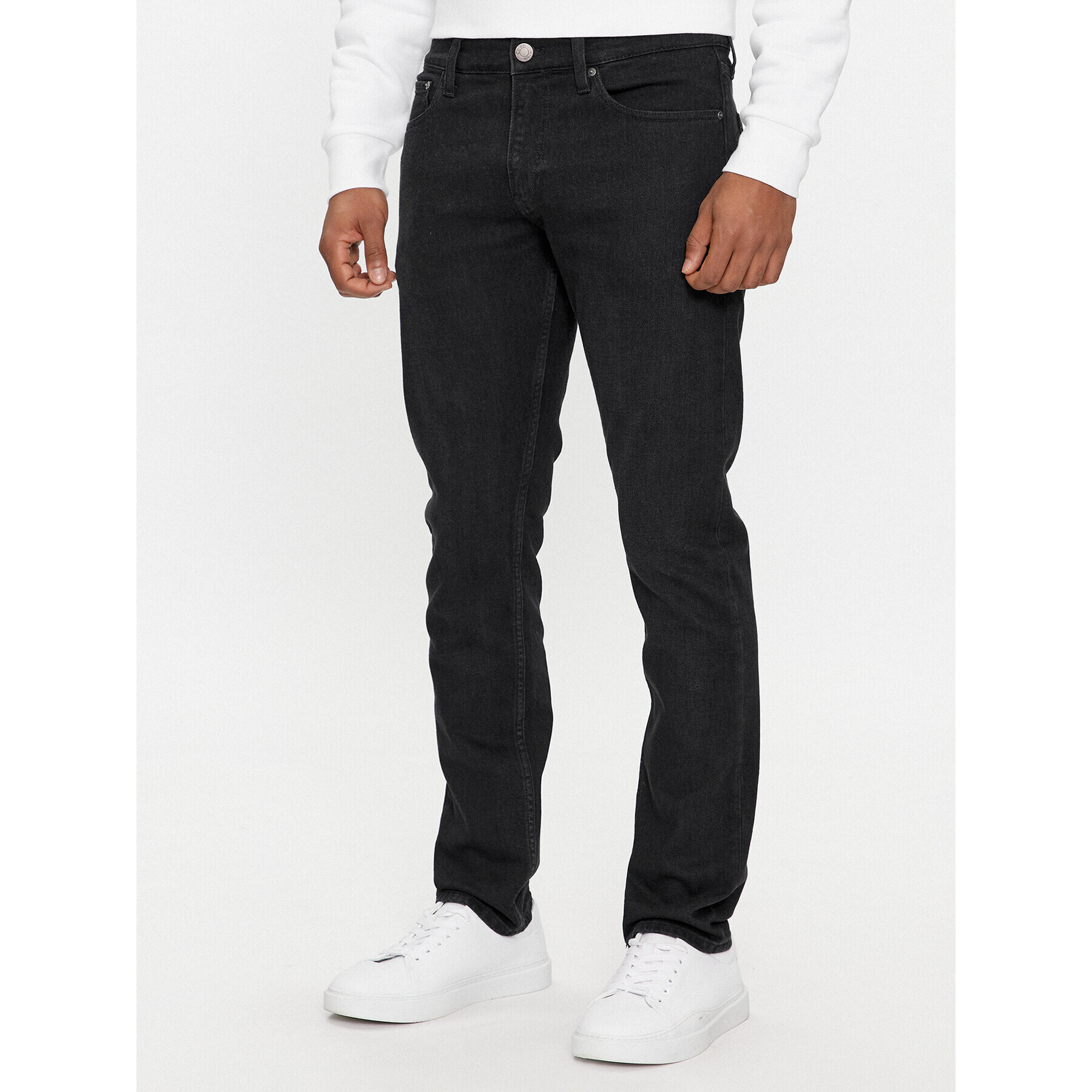 Calvin Klein Дънки K10K111429 Черен Slim Fit - Pepit.bg