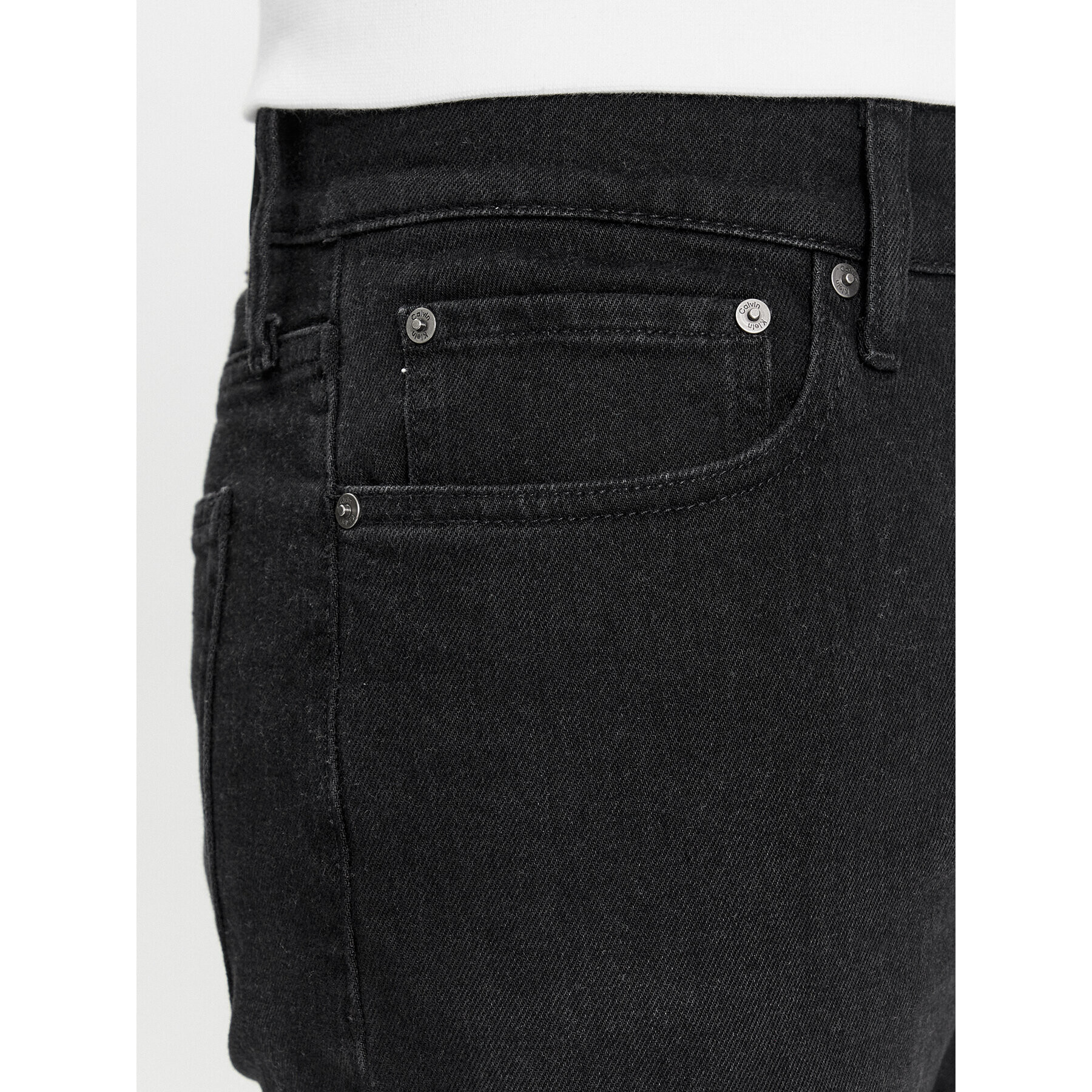Calvin Klein Дънки K10K111429 Черен Slim Fit - Pepit.bg