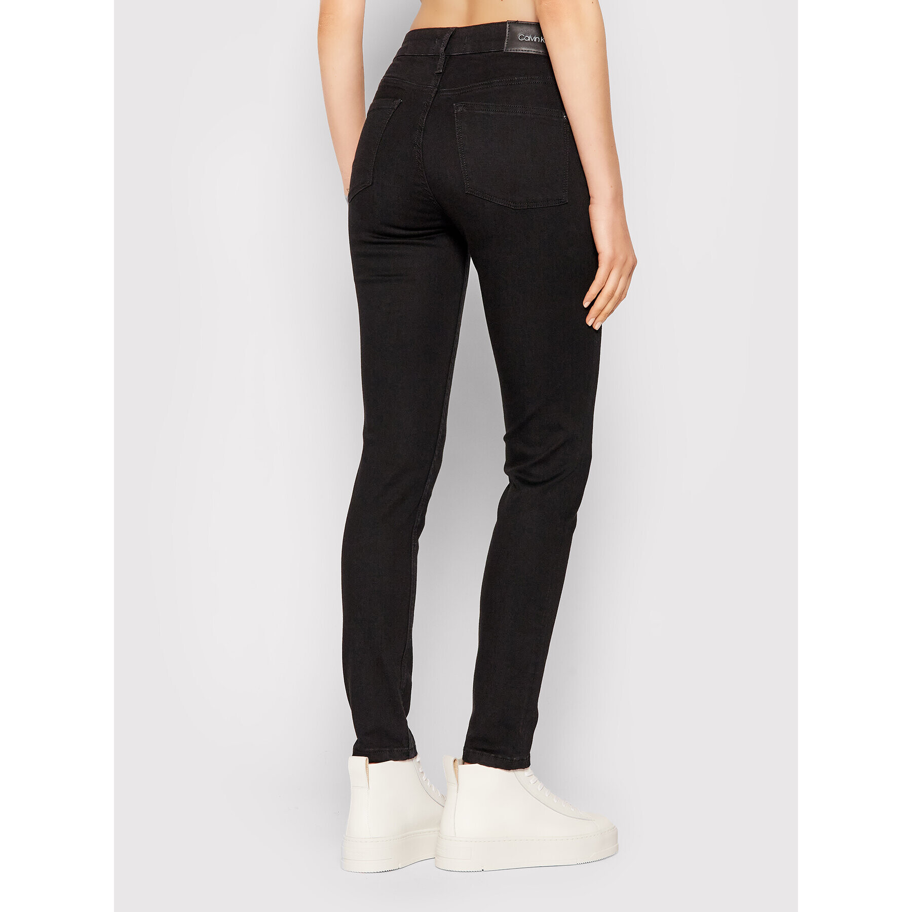 Calvin Klein Дънки K20K202500 Черен Skinny Fit - Pepit.bg