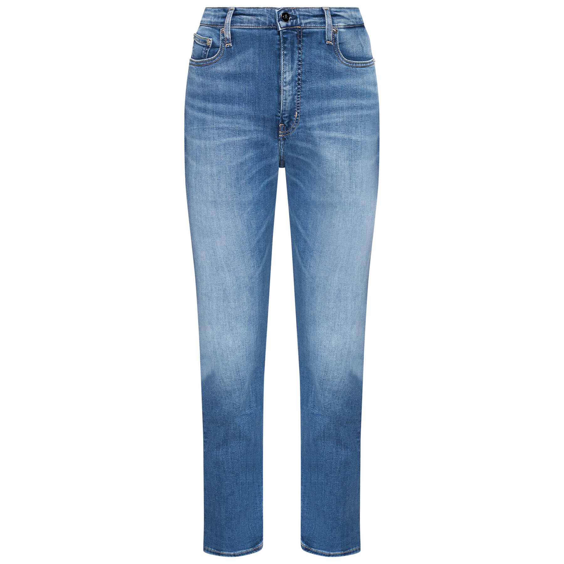 Calvin Klein Дънки K20K202985 Тъмносин Boyfriend Fit - Pepit.bg