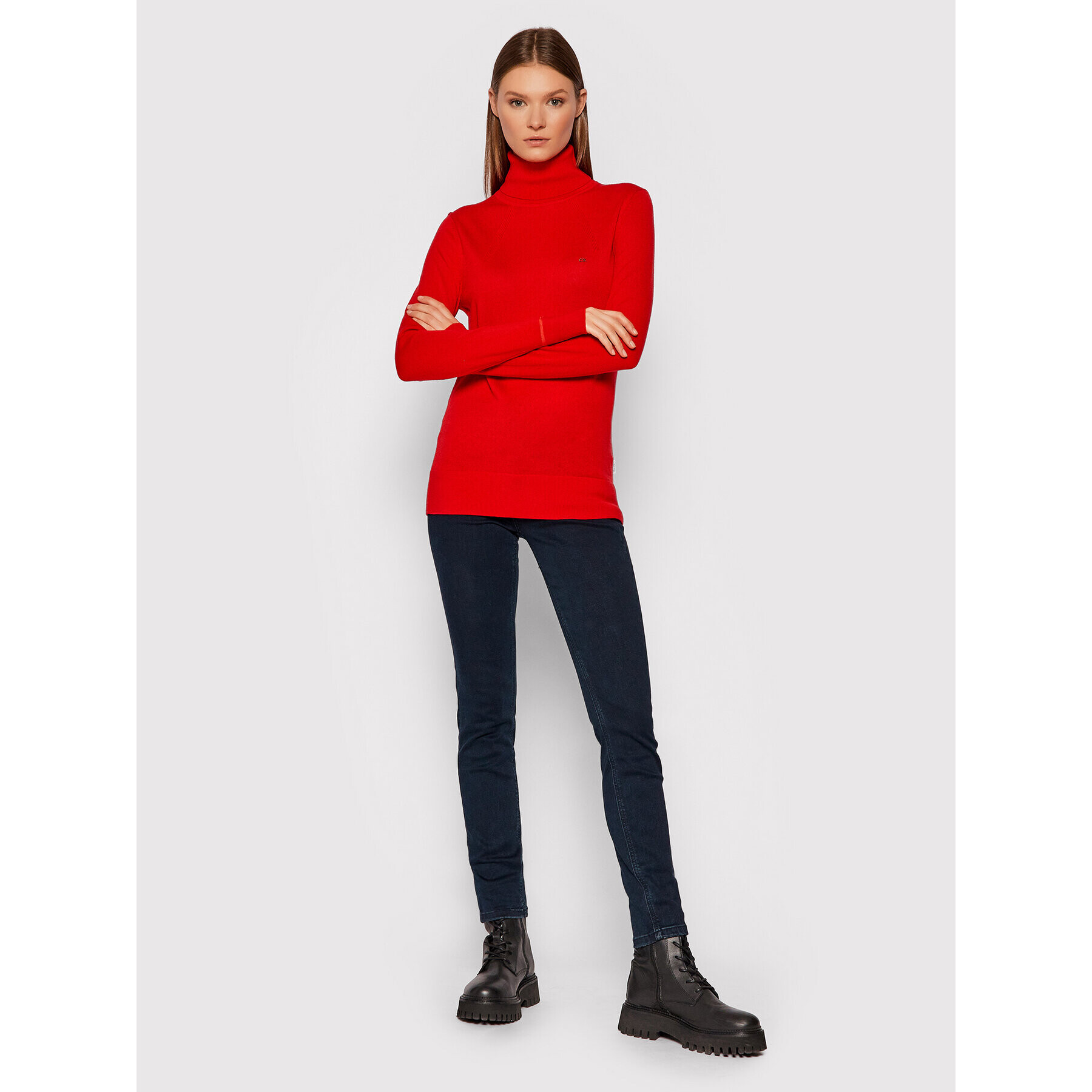 Calvin Klein Дънки K20K203091 Тъмносин Skinny Fit - Pepit.bg