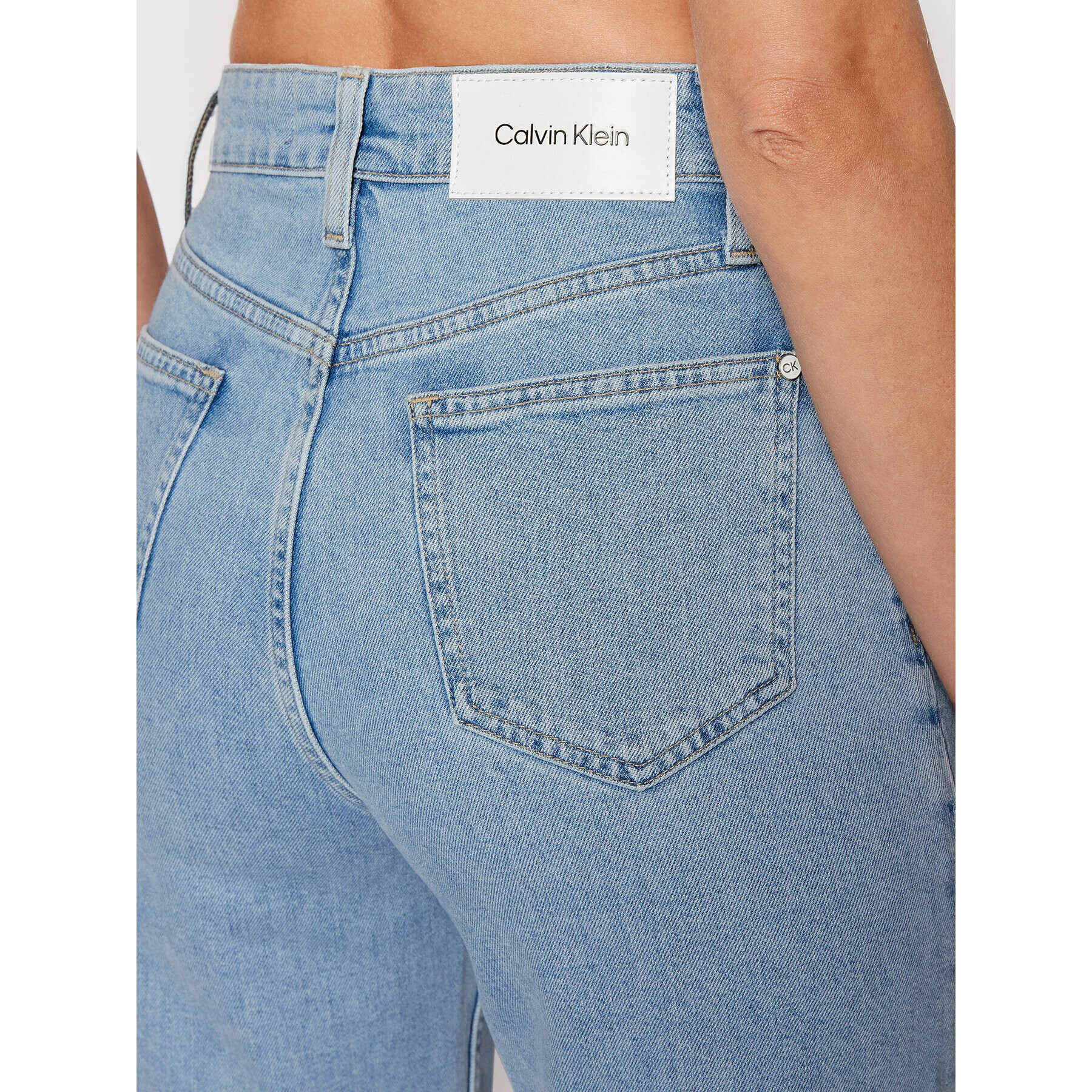 Calvin Klein Дънки K20K203568 Син Mom Fit - Pepit.bg