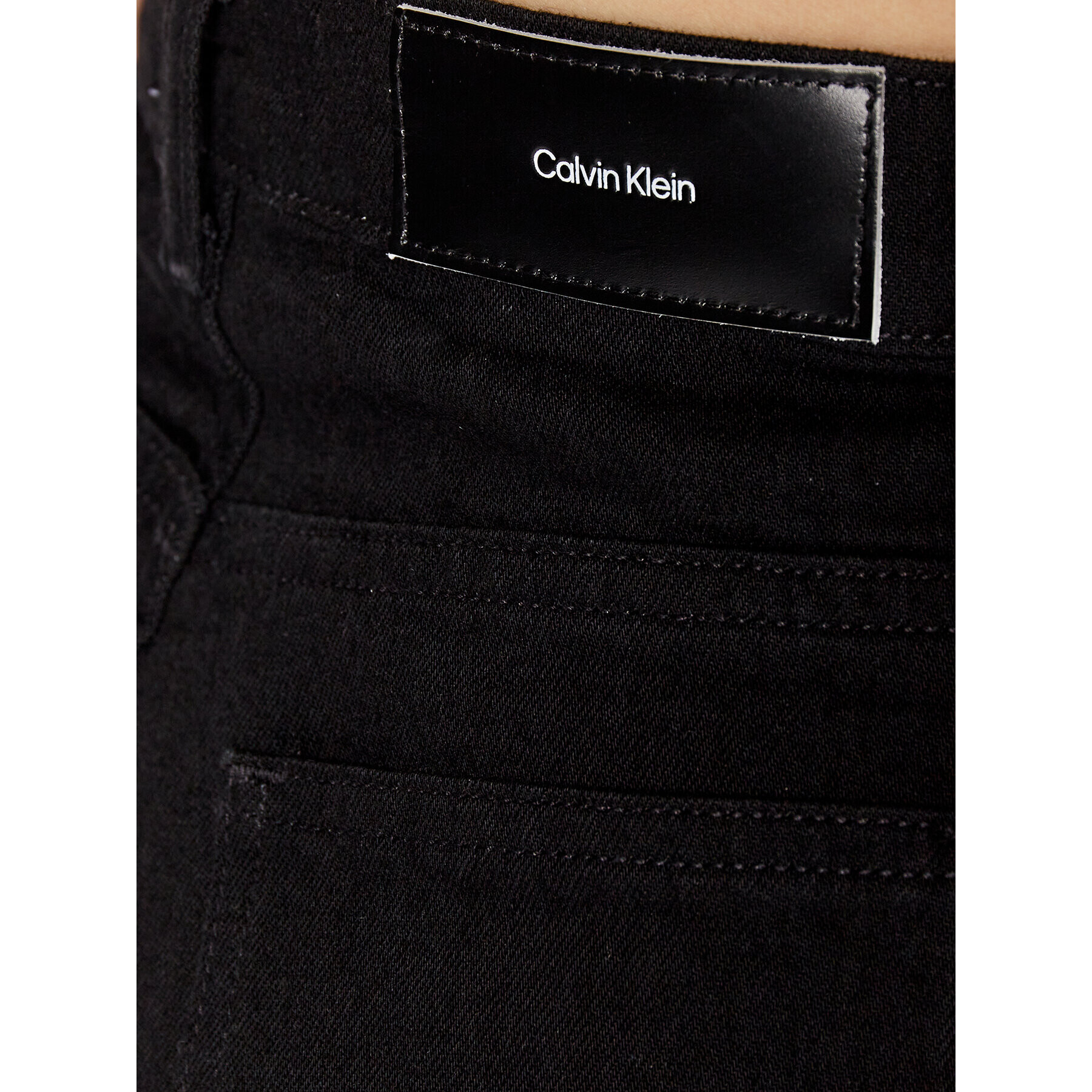 Calvin Klein Дънки K20K204869 Черен Wide Leg - Pepit.bg