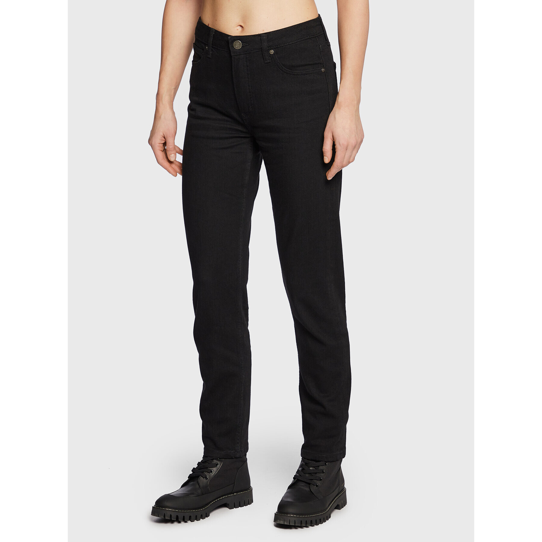 Calvin Klein Дънки K20K205063 Черен Slim Fit - Pepit.bg