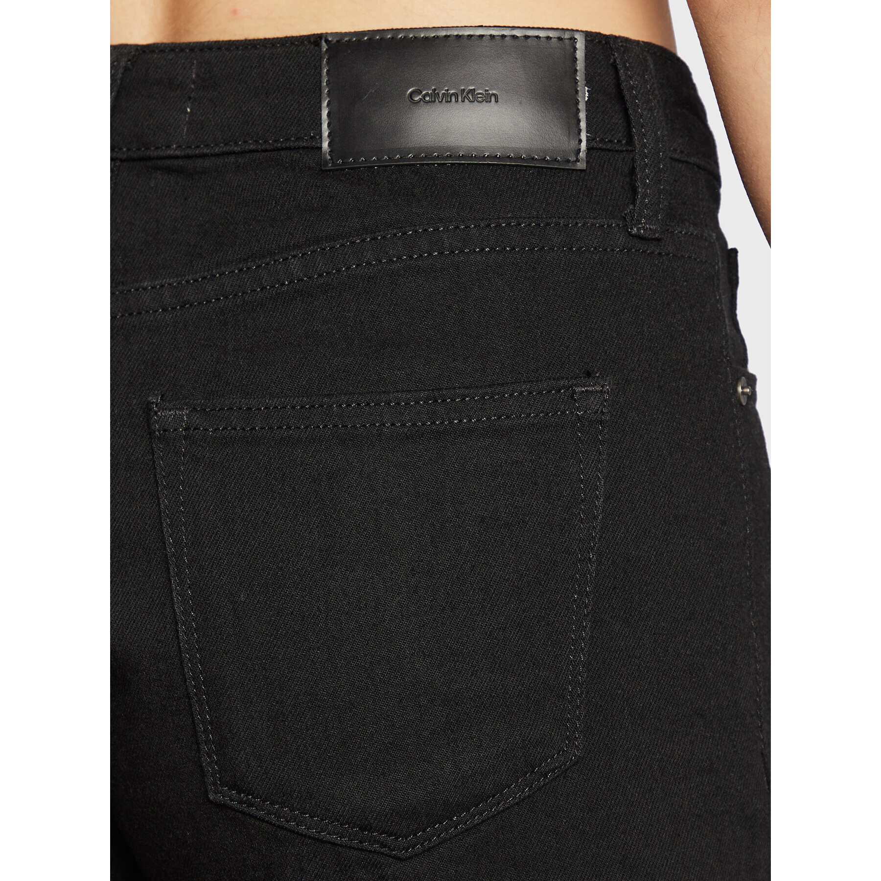 Calvin Klein Дънки K20K205063 Черен Slim Fit - Pepit.bg