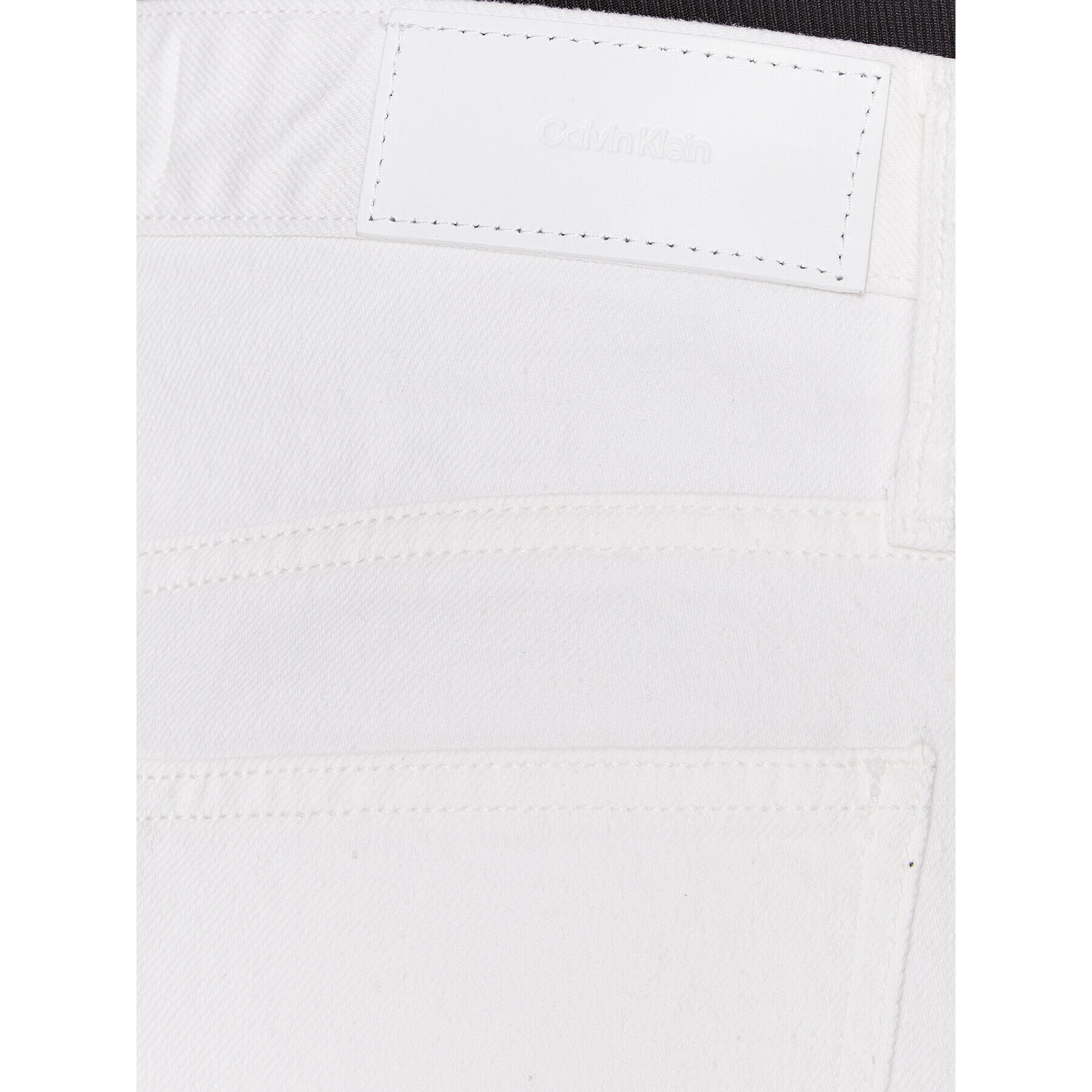 Calvin Klein Дънки K20K205164 Бял Regular Fit - Pepit.bg
