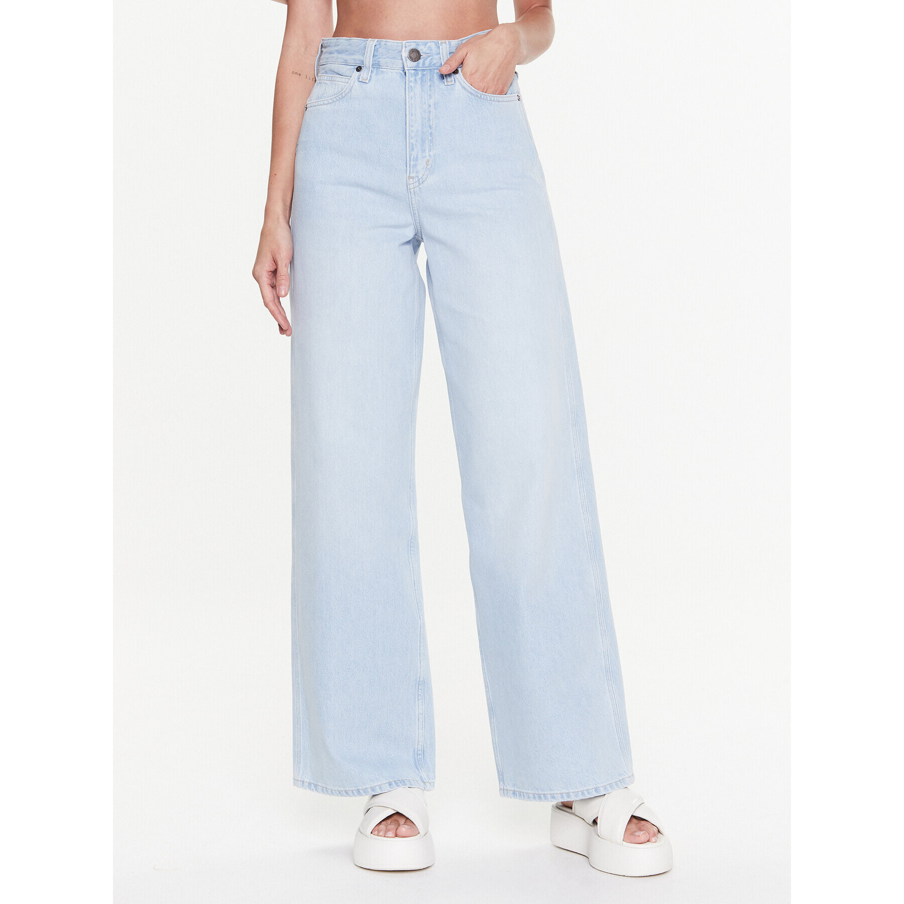 Calvin Klein Дънки K20K205606 Син Relaxed Fit - Pepit.bg
