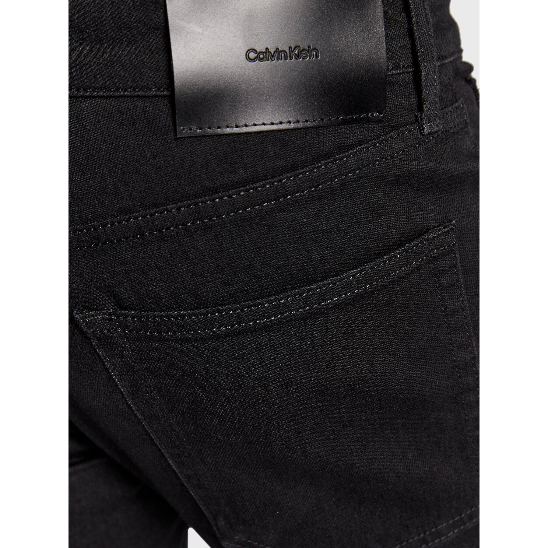 Calvin Klein Дънки Rinse K10K111239 Черен Slim Fit - Pepit.bg