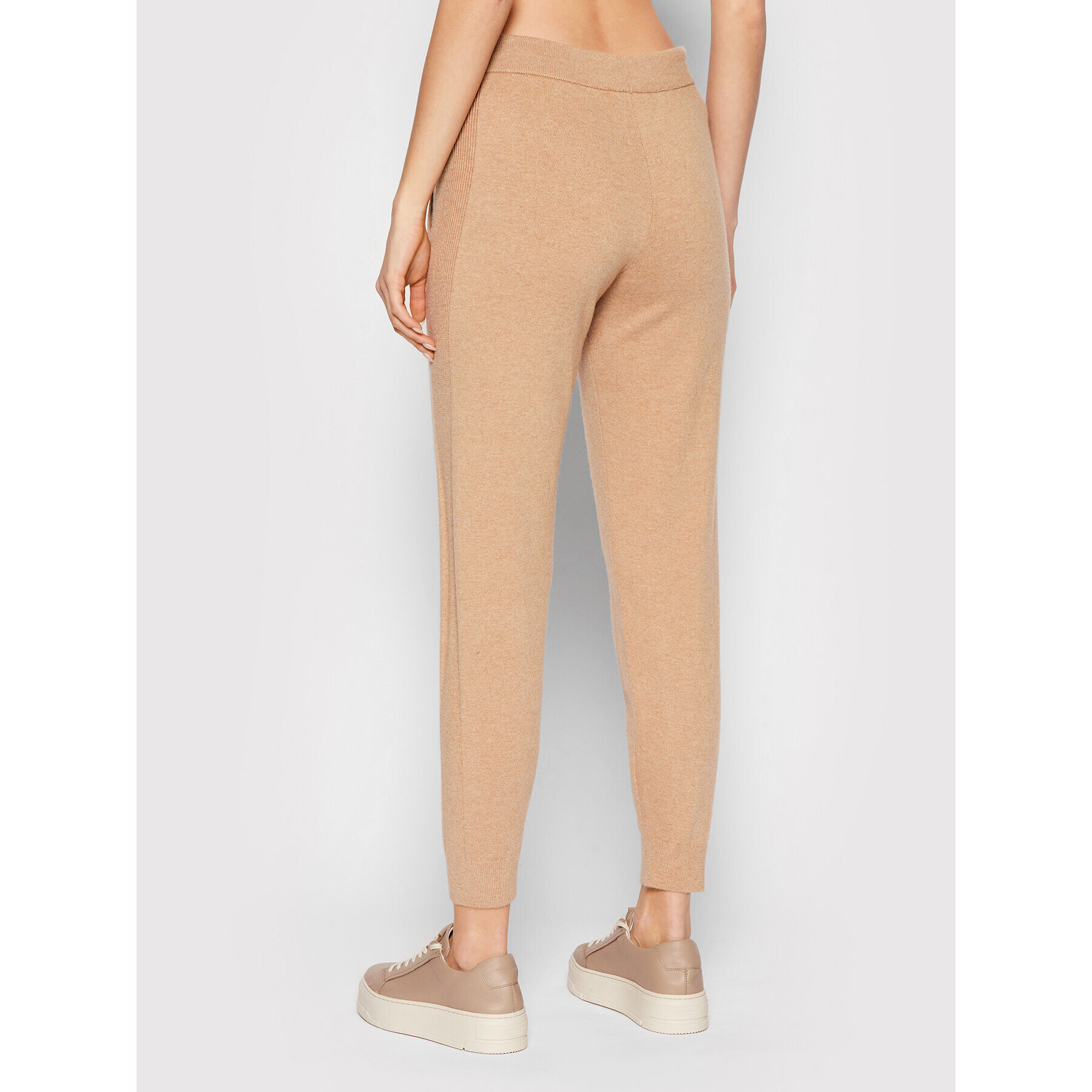 Calvin Klein Долнище анцуг Essential Rib K20K203833 Кафяв Regular Fit - Pepit.bg