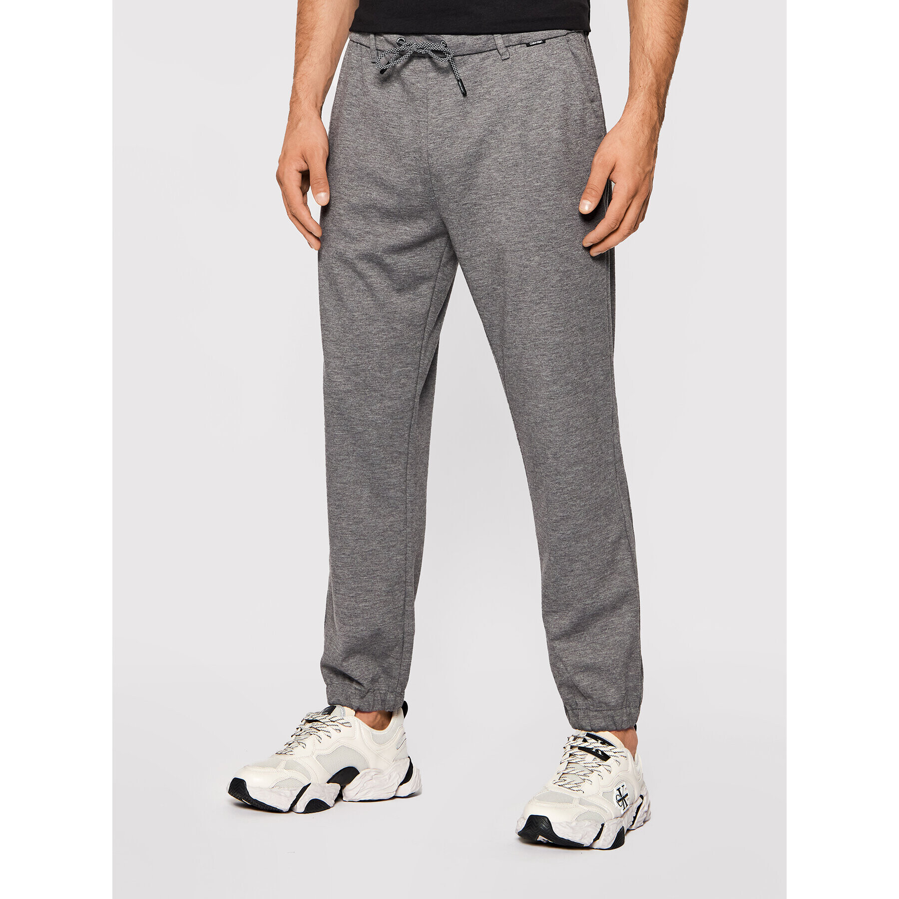 Calvin Klein Долнище анцуг Comfort K10K107498 Сив Regular Fit - Pepit.bg