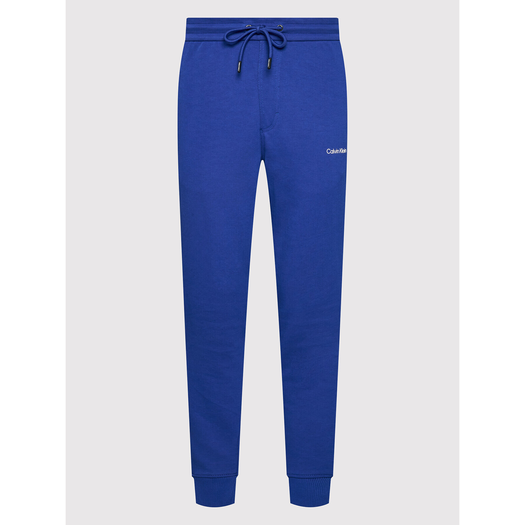Calvin Klein Долнище анцуг Interlock K10K108941 Син Regular Fit - Pepit.bg