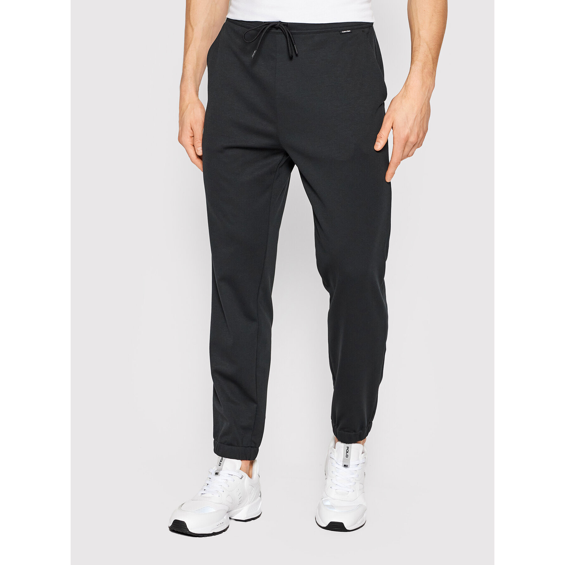 Calvin Klein Долнище анцуг K10K108646 Черен Slim Fit - Pepit.bg