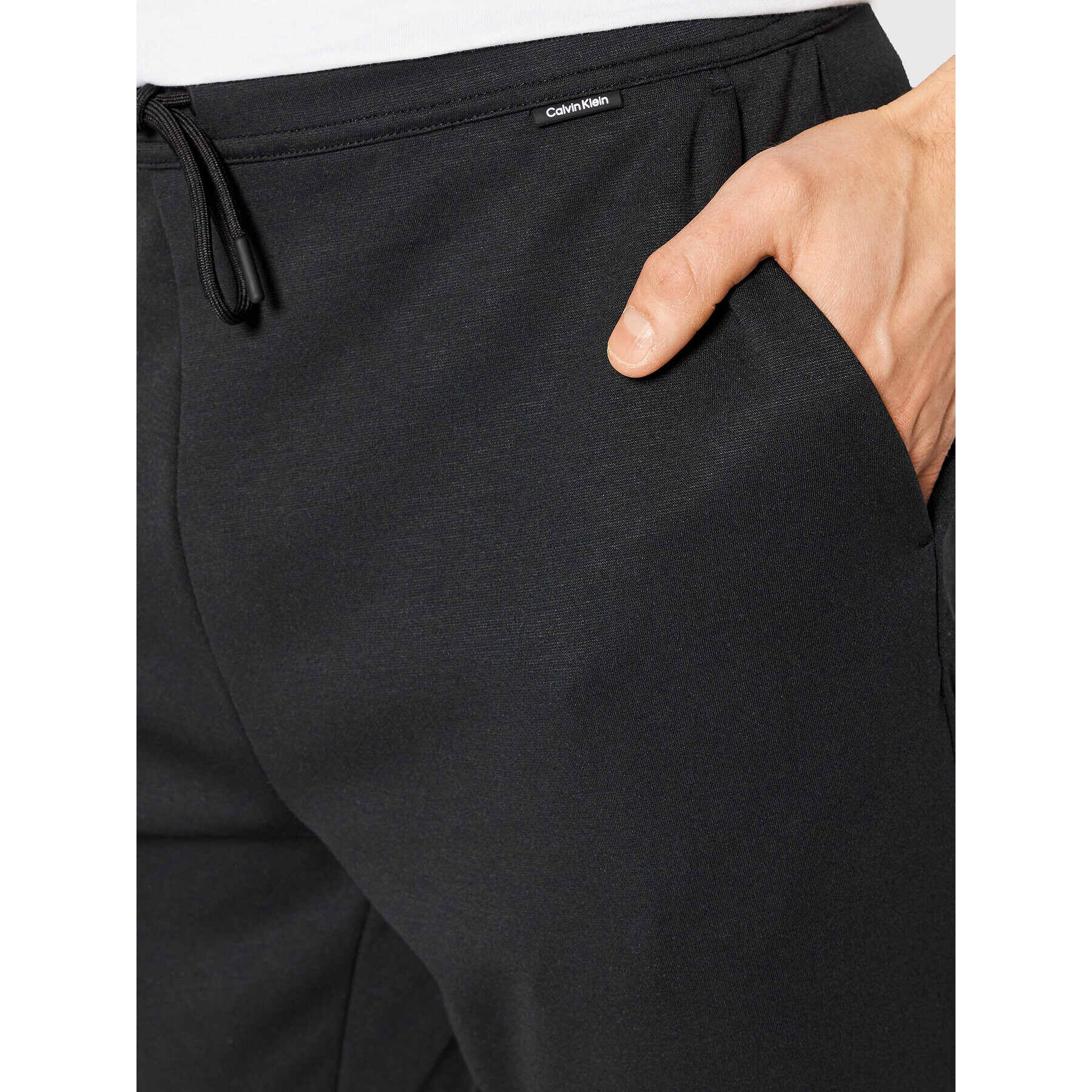 Calvin Klein Долнище анцуг K10K108646 Черен Slim Fit - Pepit.bg
