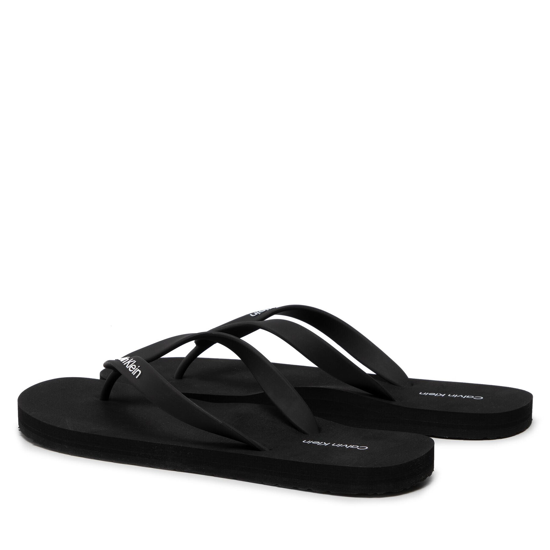 Calvin Klein Джапанки Ff Comfort HM0HM00459 Черен - Pepit.bg