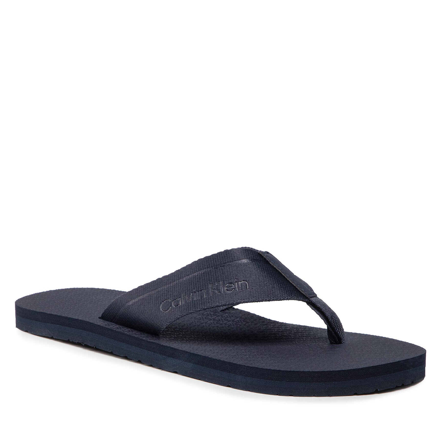 Calvin Klein Джапанки Ff Comfort Web HM0HM00458 Тъмносин - Pepit.bg