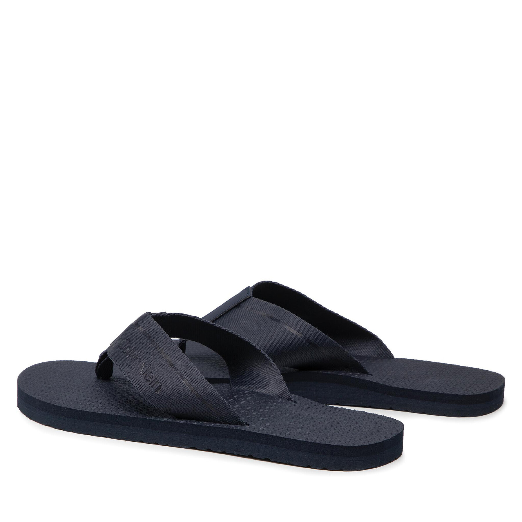 Calvin Klein Джапанки Ff Comfort Web HM0HM00458 Тъмносин - Pepit.bg