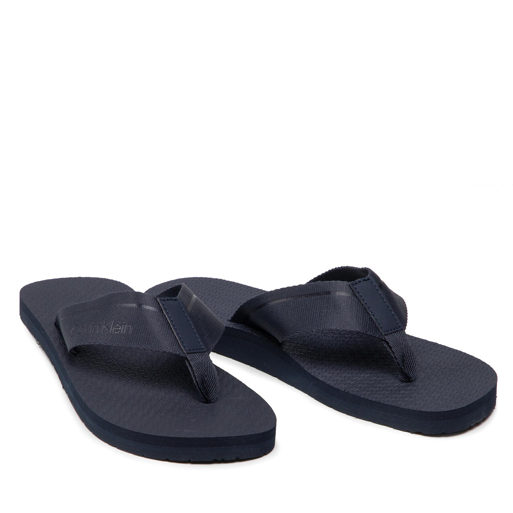 Calvin Klein Джапанки Ff Comfort Web HM0HM00458 Тъмносин - Pepit.bg