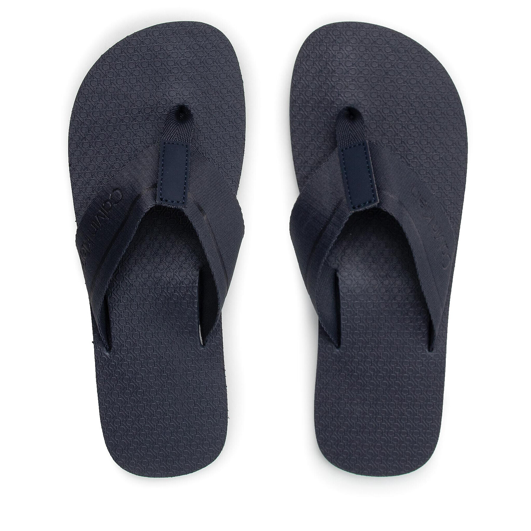 Calvin Klein Джапанки Ff Comfort Web HM0HM00458 Тъмносин - Pepit.bg