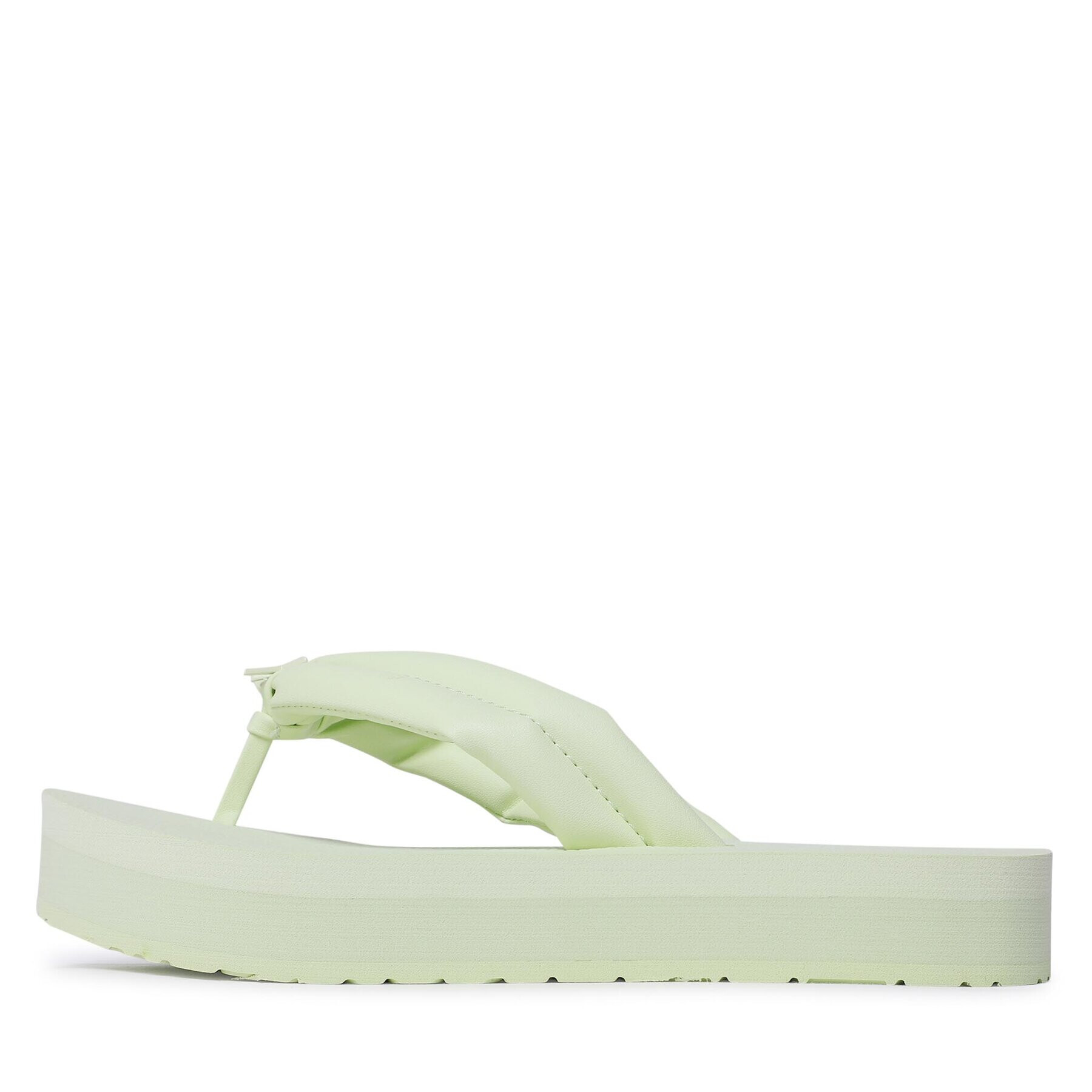 Calvin Klein Джапанки Flatform Flip Flop W/Hw HW0HW01503 Зелен - Pepit.bg