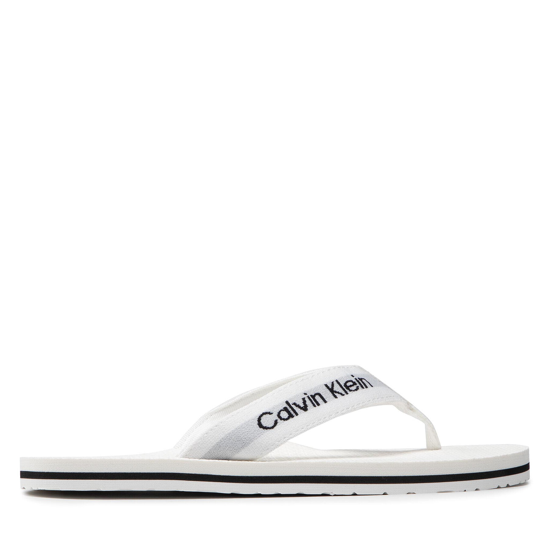 Calvin Klein Джапанки Flipflop Ergonomic Sole U He HW0HW00865 Бял - Pepit.bg