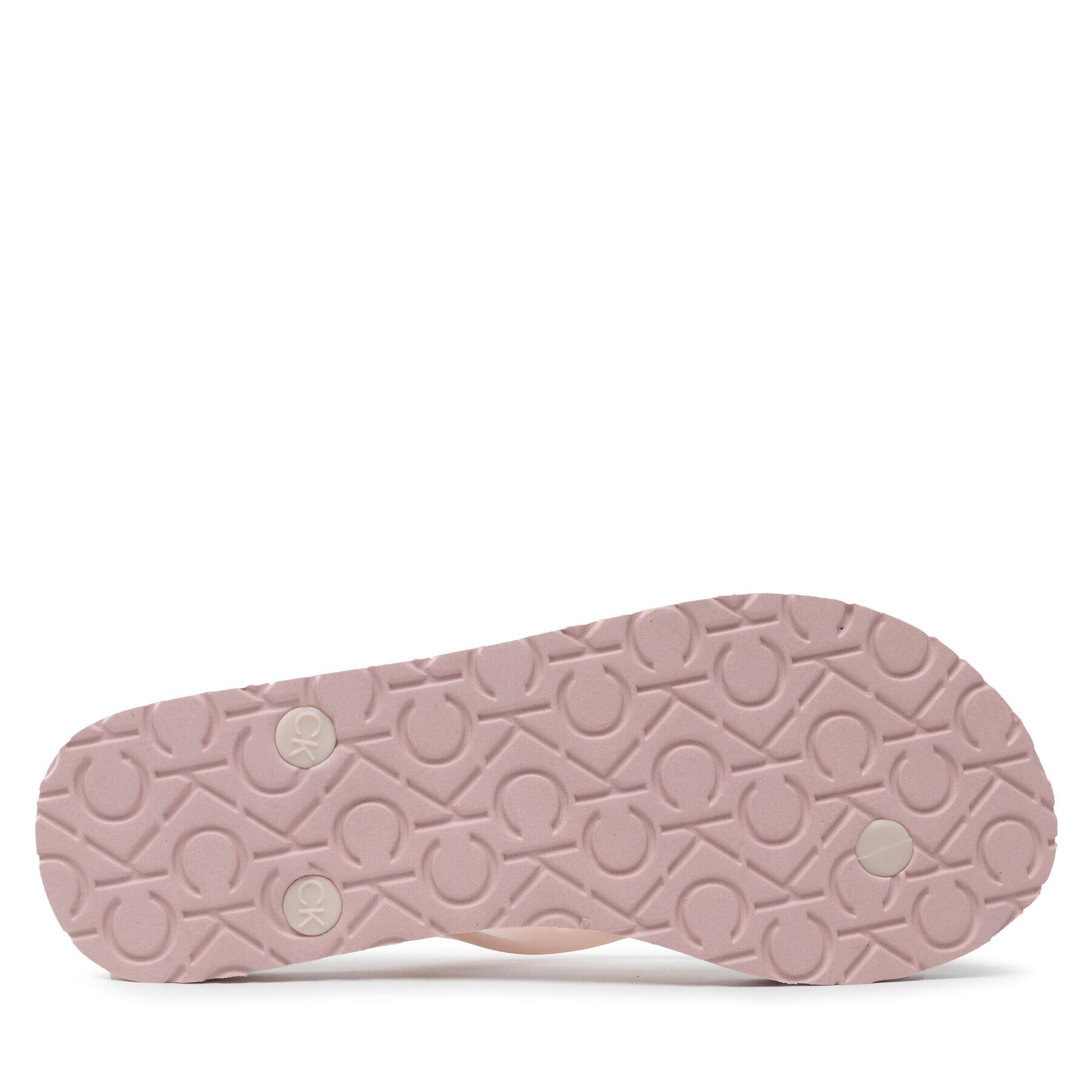 Calvin Klein Джапанки Flipflop HW0HW00743 Розов - Pepit.bg