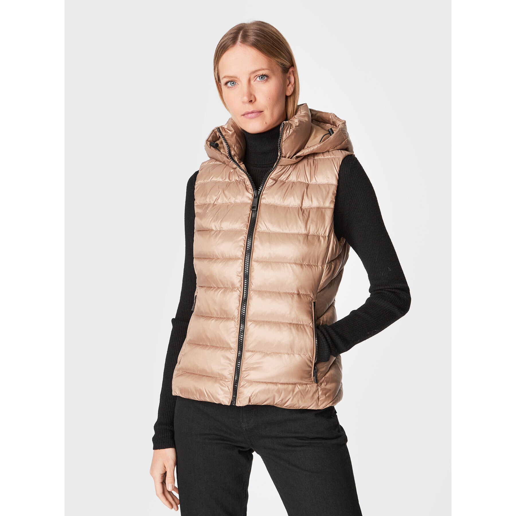 Calvin Klein Елек Essential K20K204694 Бежов Regular Fit - Pepit.bg