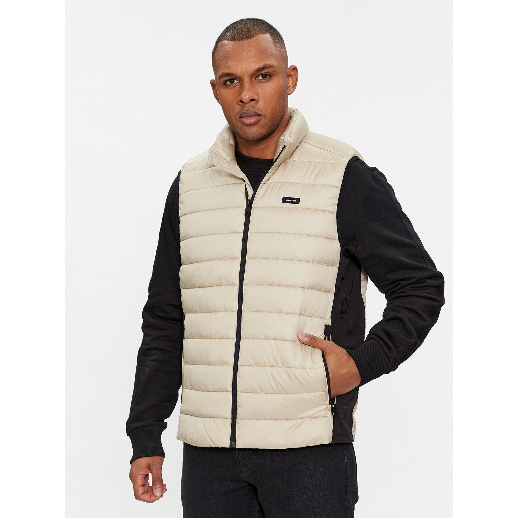 Calvin Klein Елек K10K108292 Зелен Regular Fit - Pepit.bg