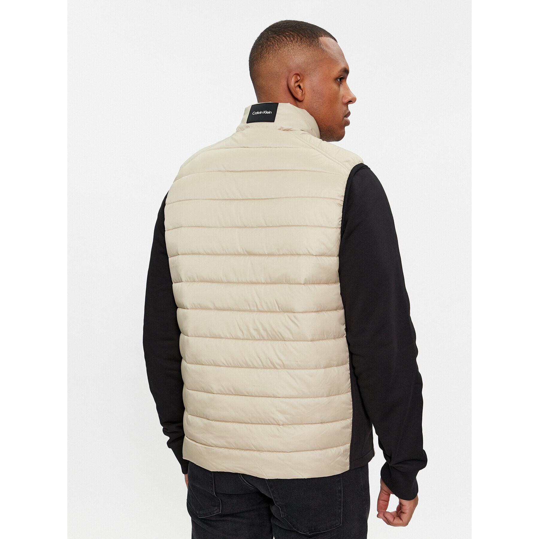 Calvin Klein Елек K10K108292 Зелен Regular Fit - Pepit.bg