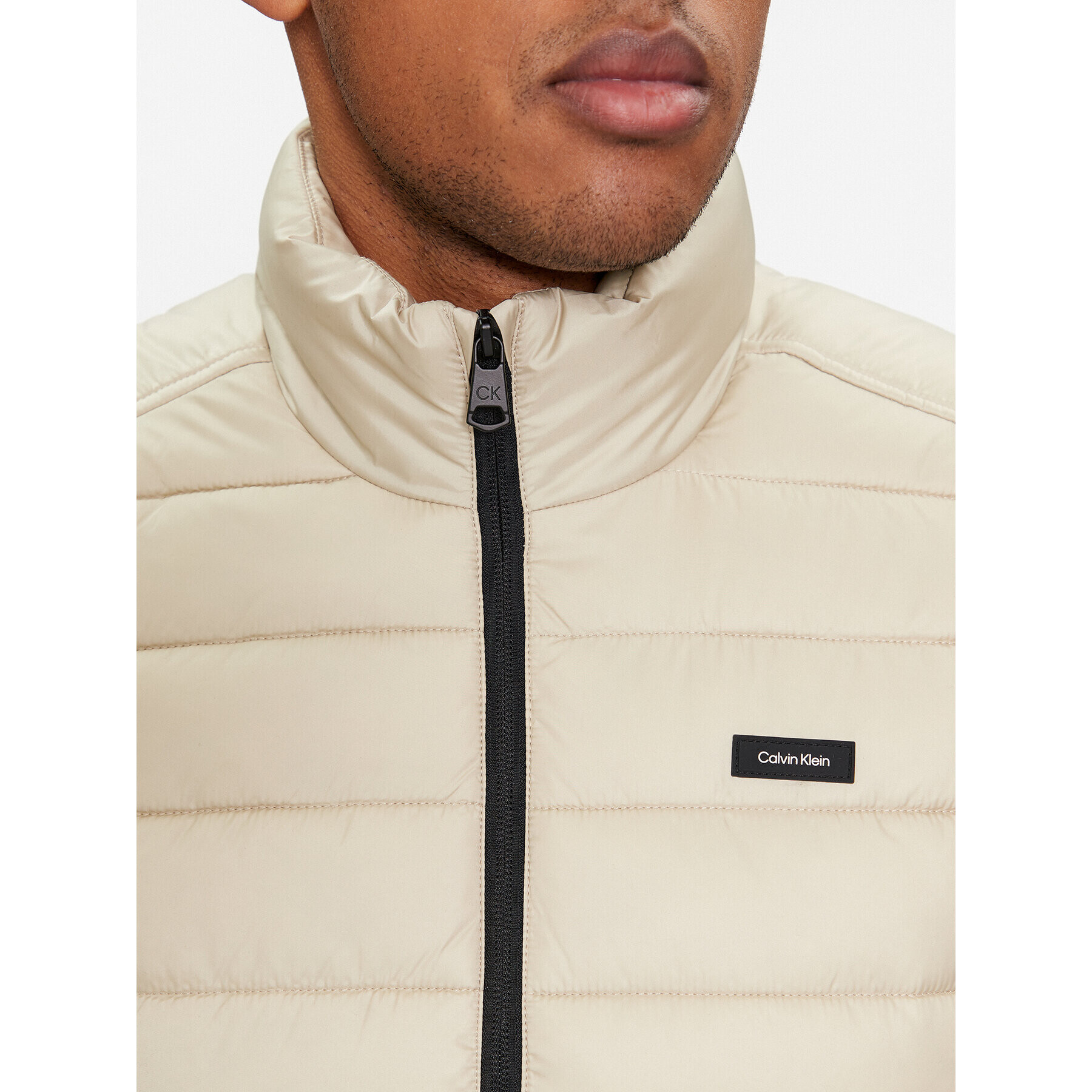 Calvin Klein Елек K10K108292 Зелен Regular Fit - Pepit.bg
