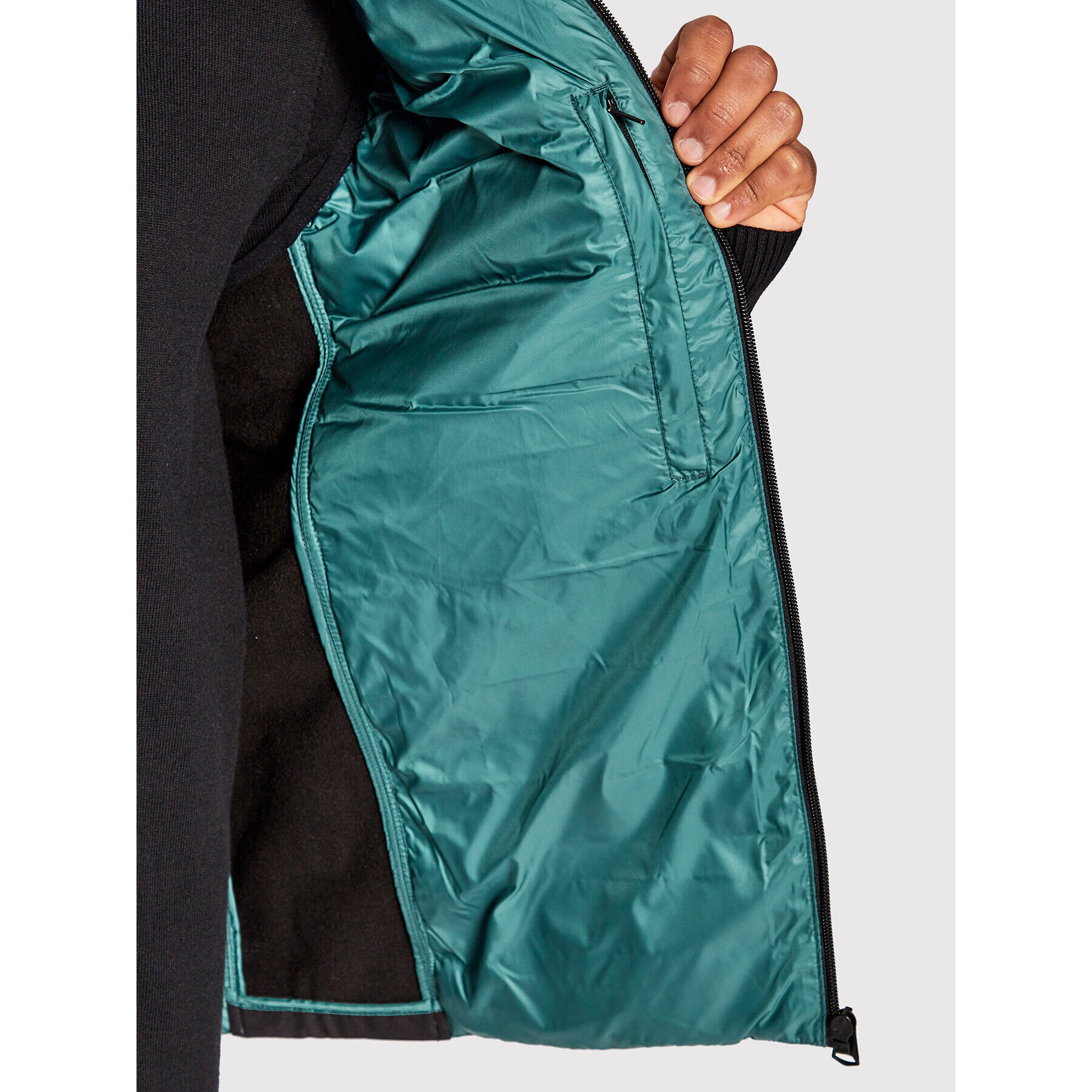 Calvin Klein Елек Side Logo K10K108292 Син Regular Fit - Pepit.bg