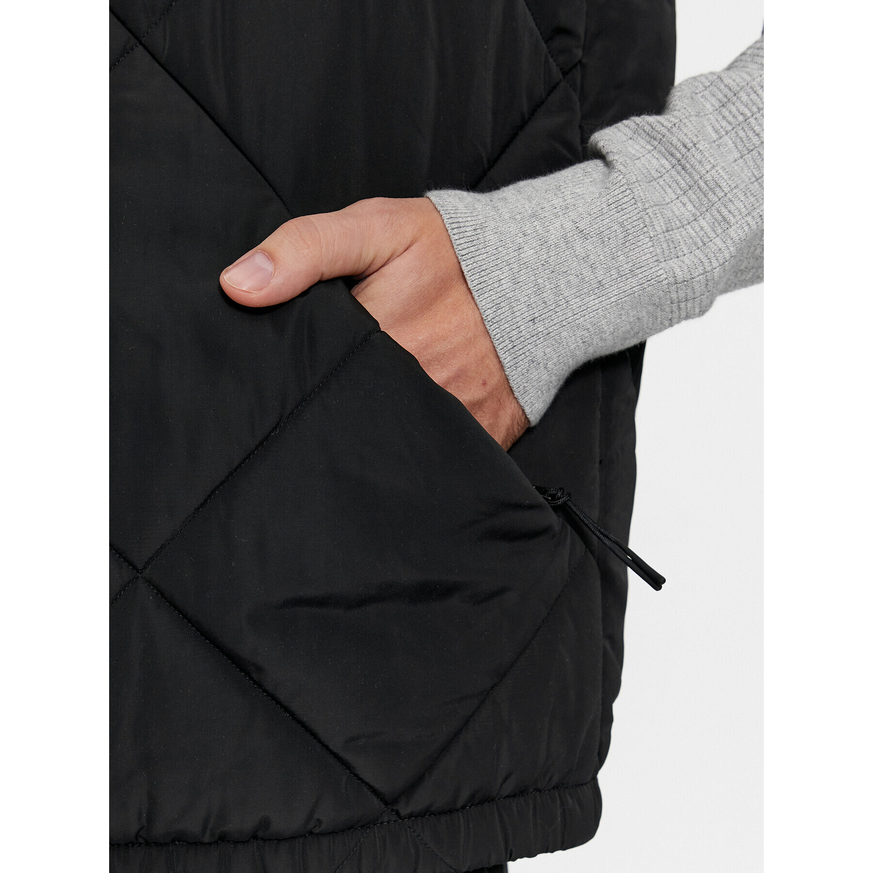 Calvin Klein Елек Signature K10K111878 Черен Regular Fit - Pepit.bg