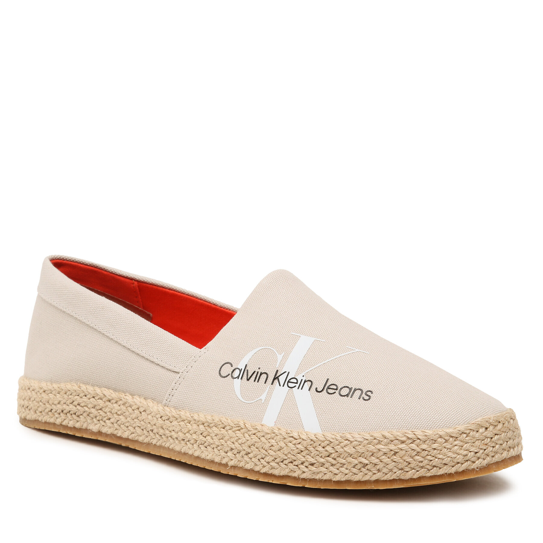 Calvin Klein Еспадрили Espadrille Co YM0YM00726 Бежов - Pepit.bg