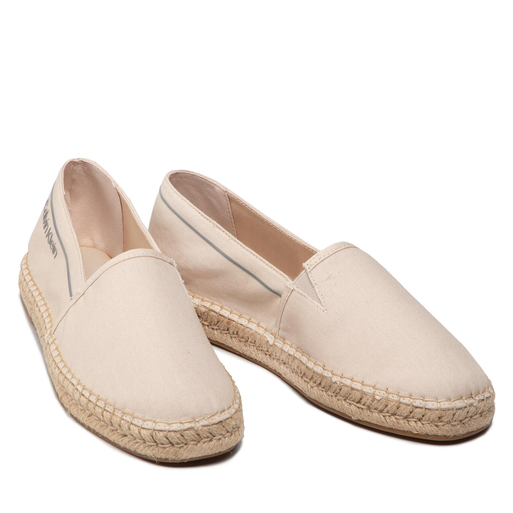 Calvin Klein Еспадрили Espadrille Cv HM0HM00441 Бежов - Pepit.bg