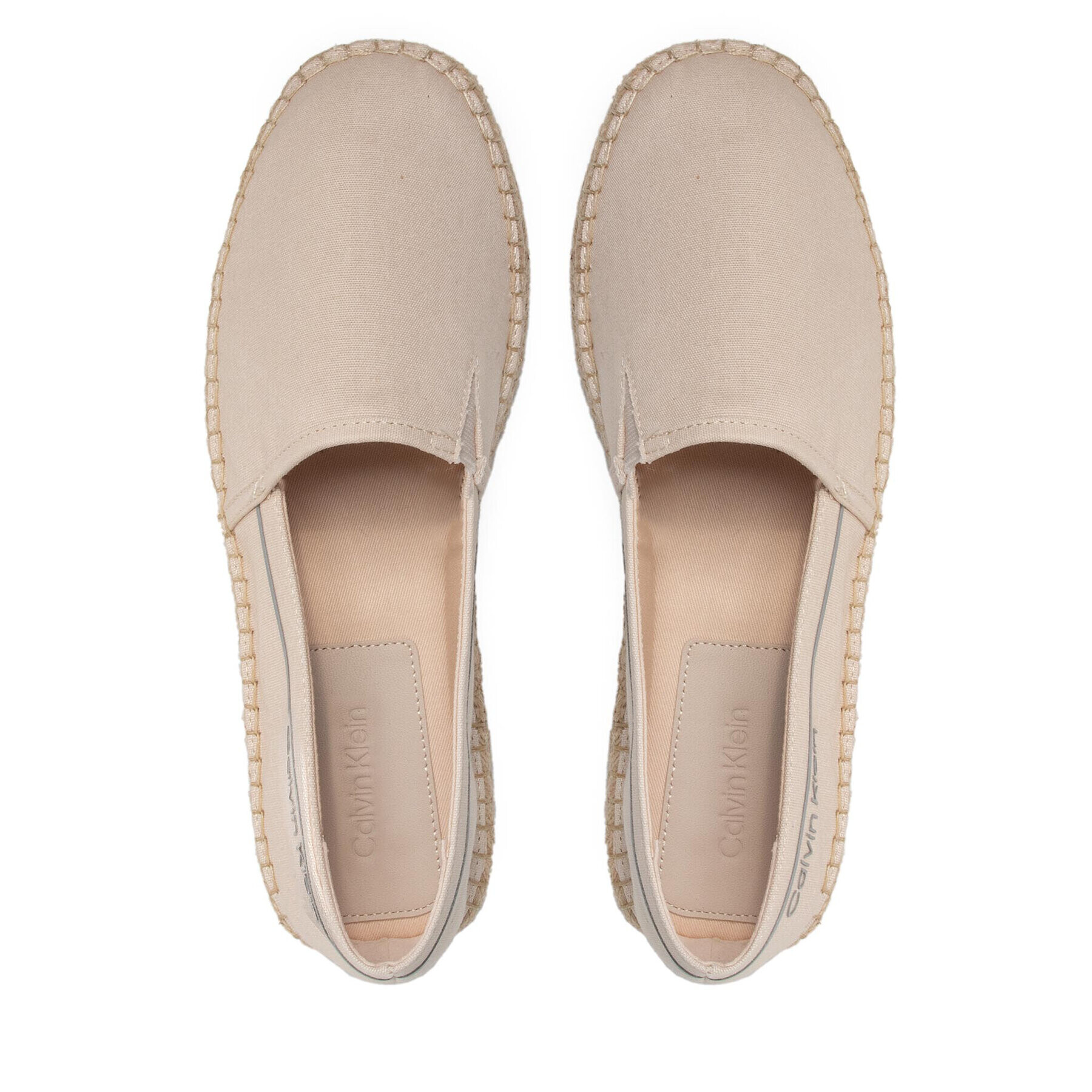 Calvin Klein Еспадрили Espadrille Cv HM0HM00441 Бежов - Pepit.bg