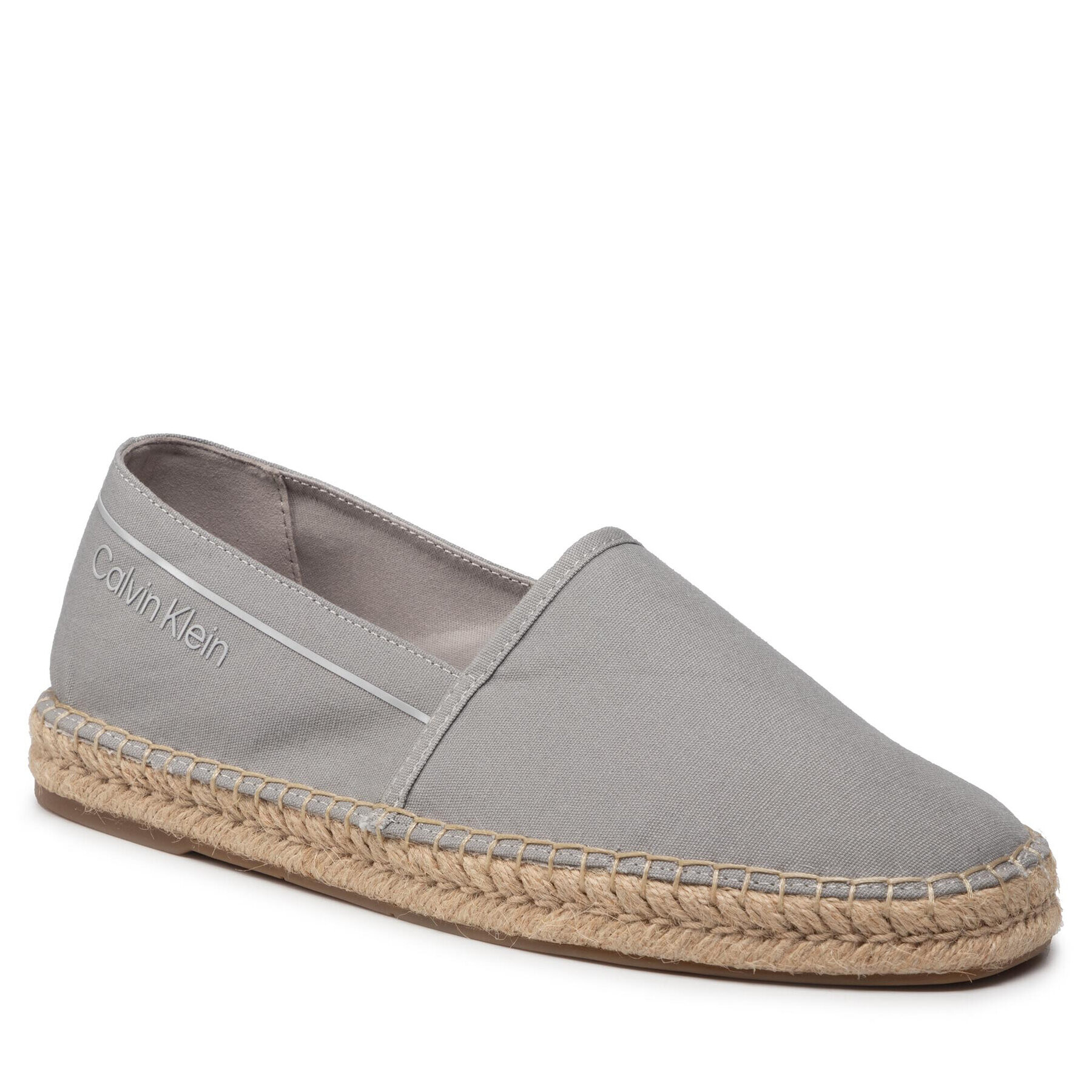 Calvin Klein Еспадрили Espadrille Cv HM0HM00441 Сив - Pepit.bg