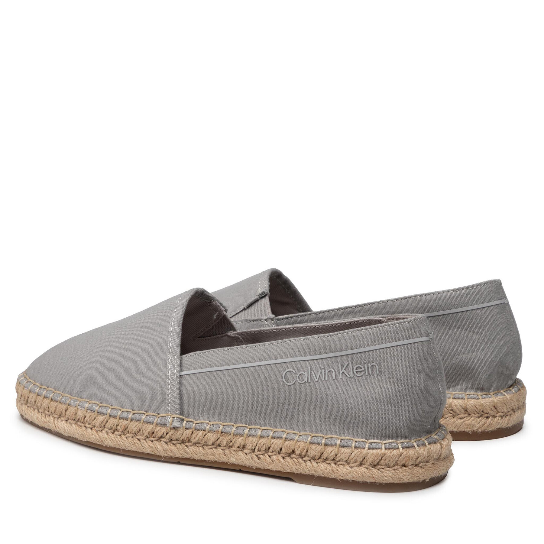 Calvin Klein Еспадрили Espadrille Cv HM0HM00441 Сив - Pepit.bg