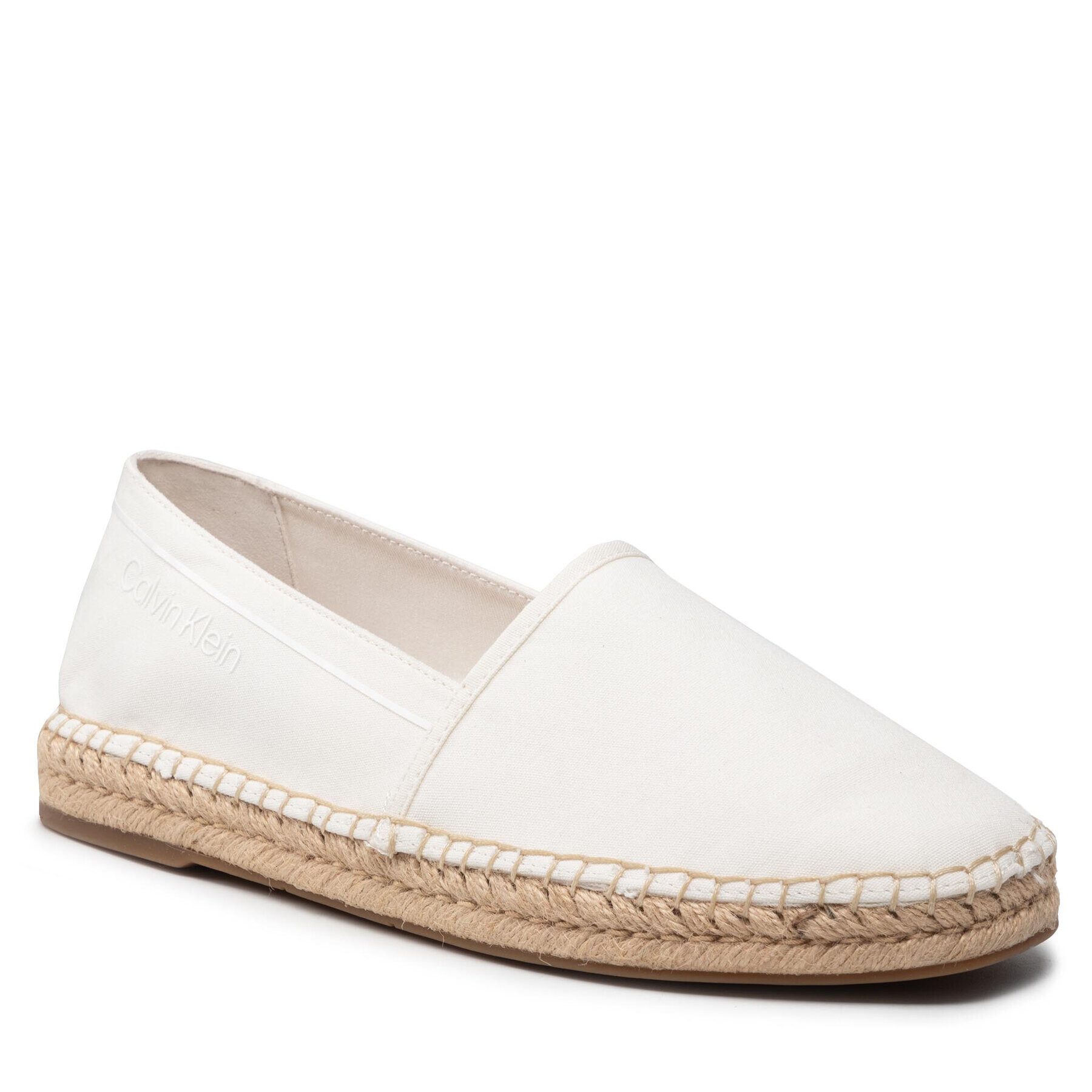 Calvin Klein Еспадрили Espadrille Cv HM0HM00539 Бял - Pepit.bg