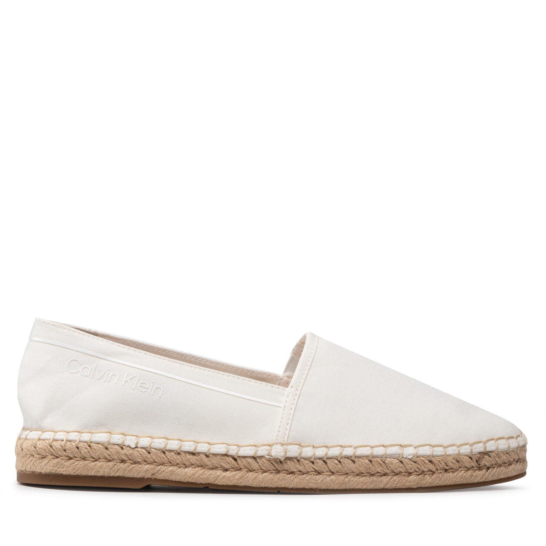 Calvin Klein Еспадрили Espadrille Cv HM0HM00539 Бял - Pepit.bg